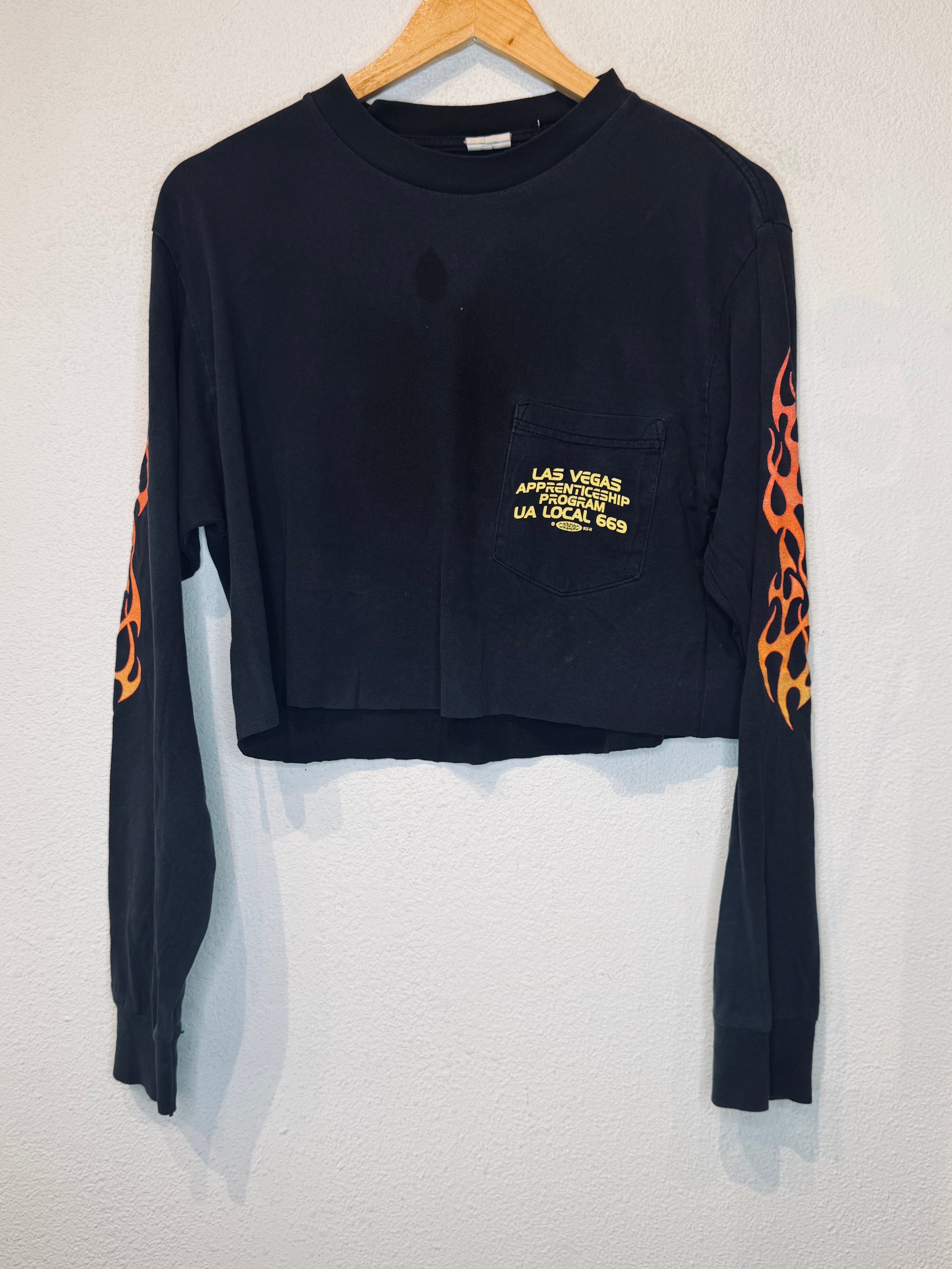 Vegas UA Local Vintage Crop Long Sleeve