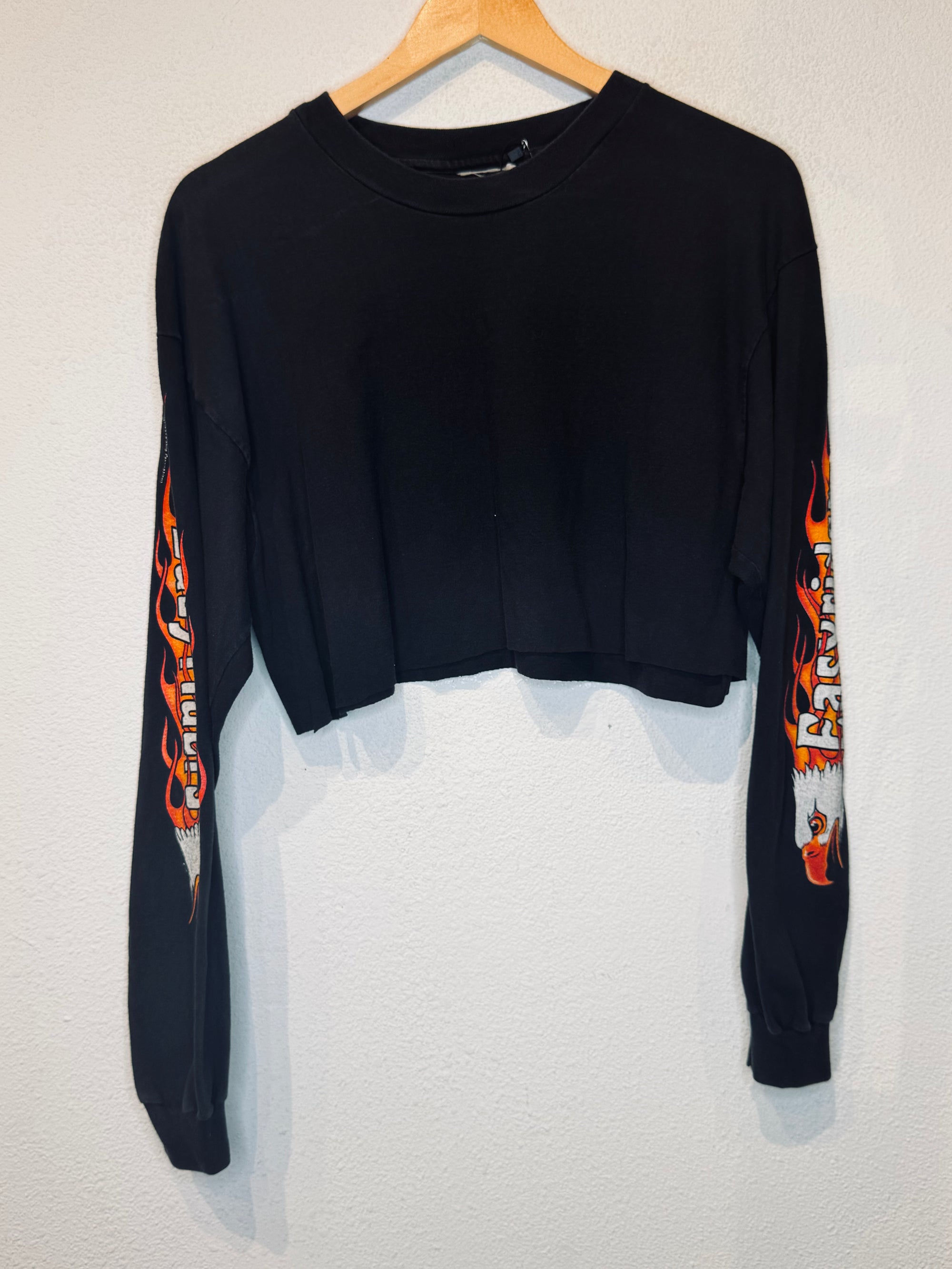 Easyriders Denver Vintage Crop Long Sleeve
