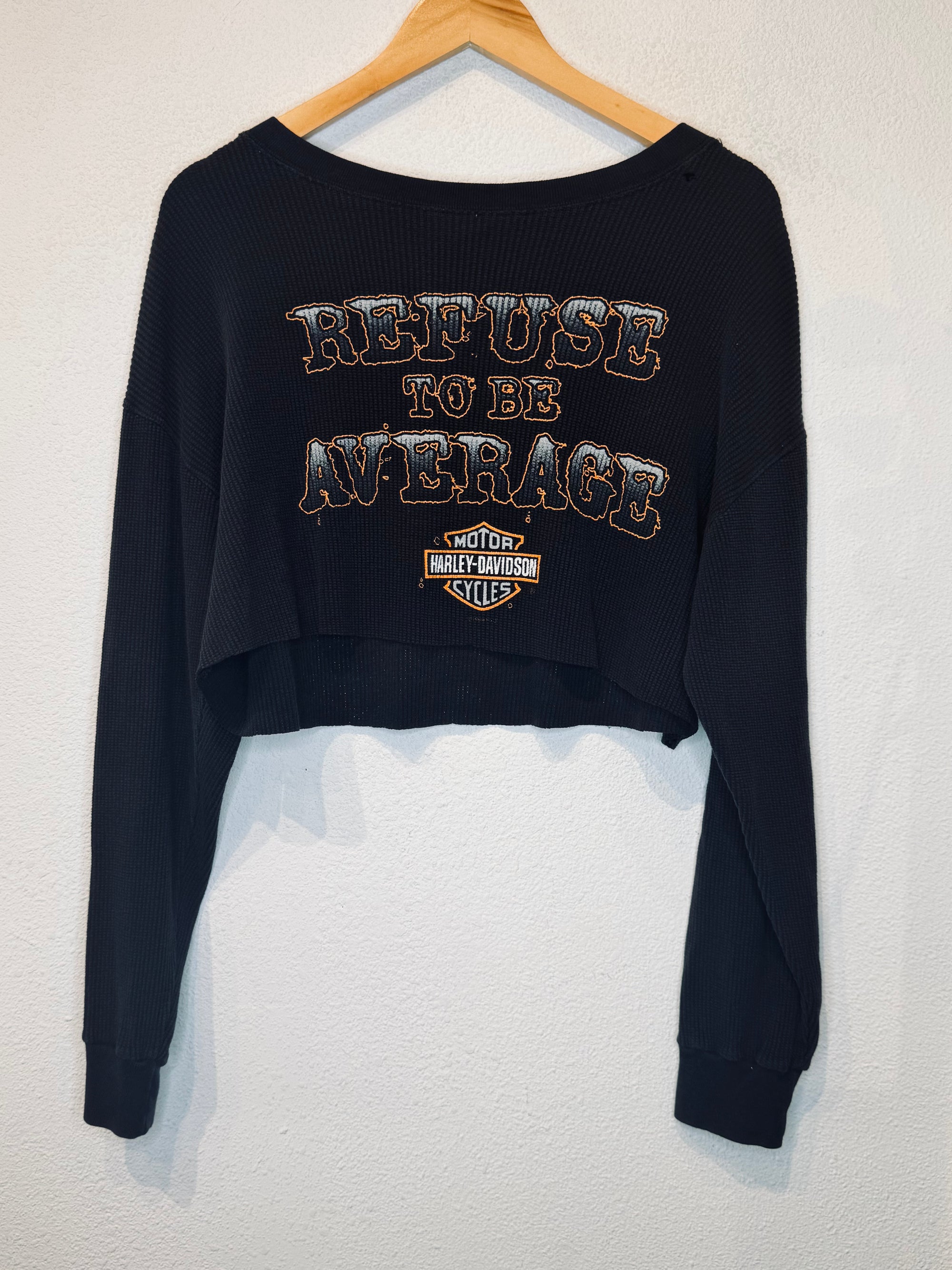 Average Harley Vintage Crop Thermal