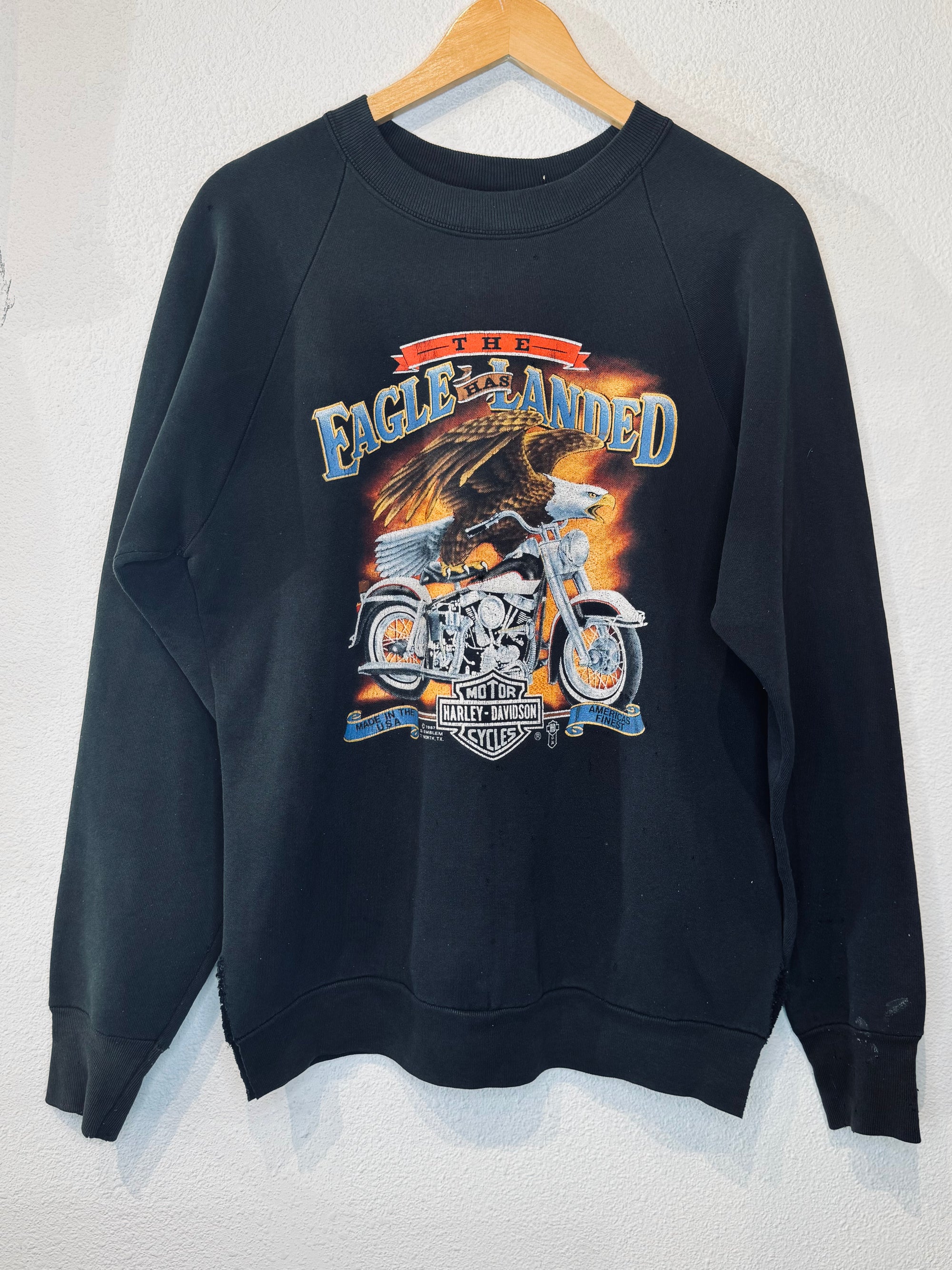 '87 Eagle Has Landed Harley Vintage Crewneck