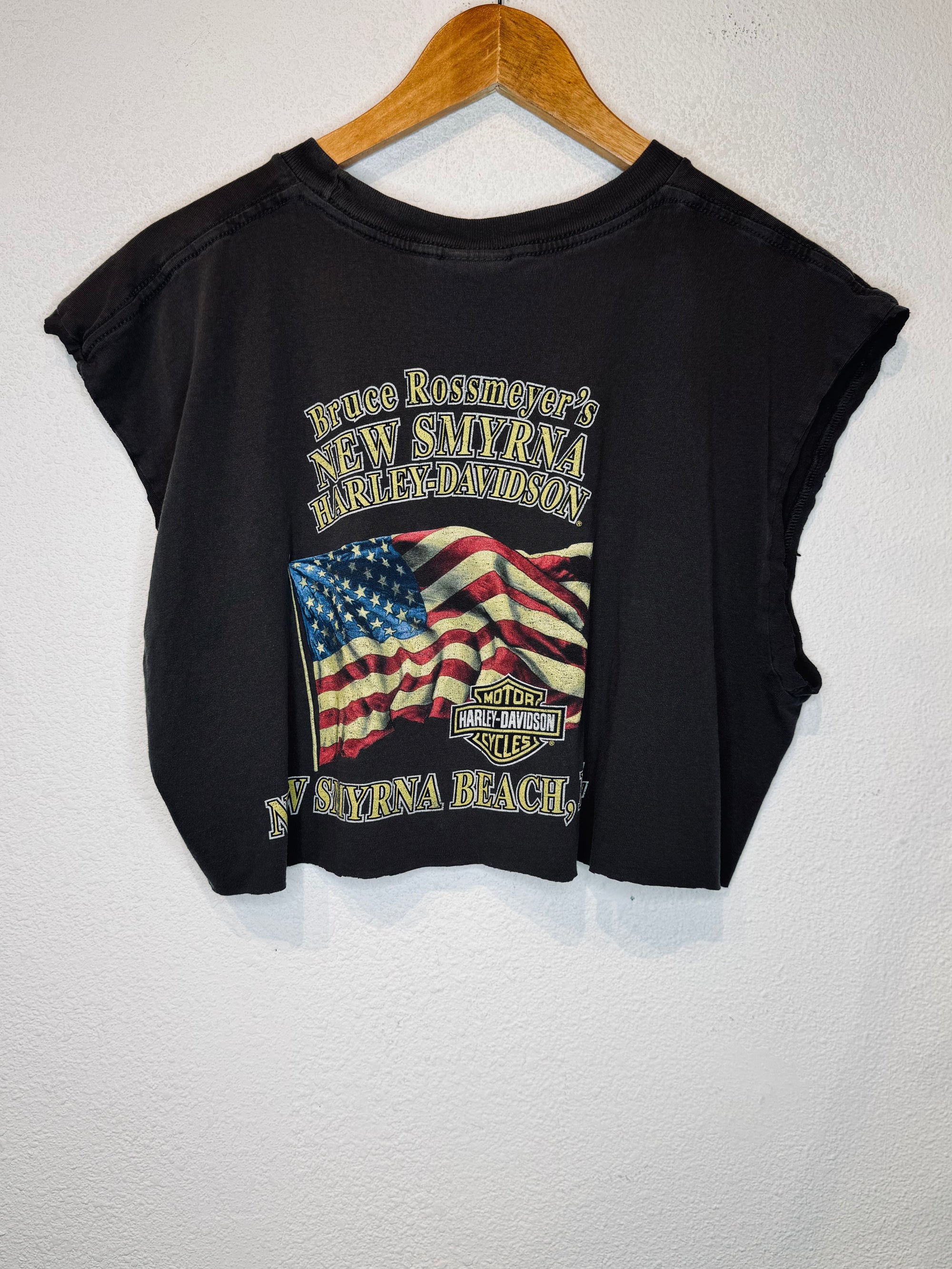 Smyrna Harley Vintage Crop Tank