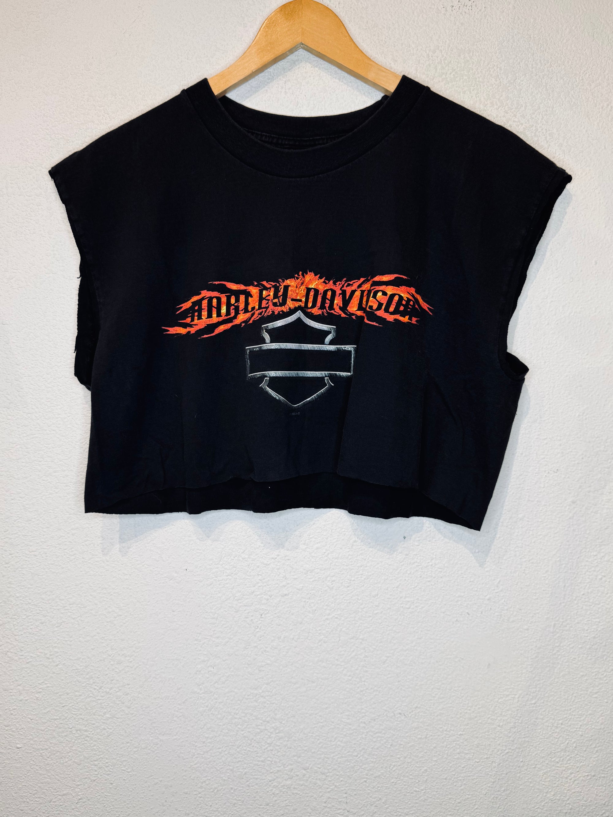 San Diego Harley Vintage Crop Tank