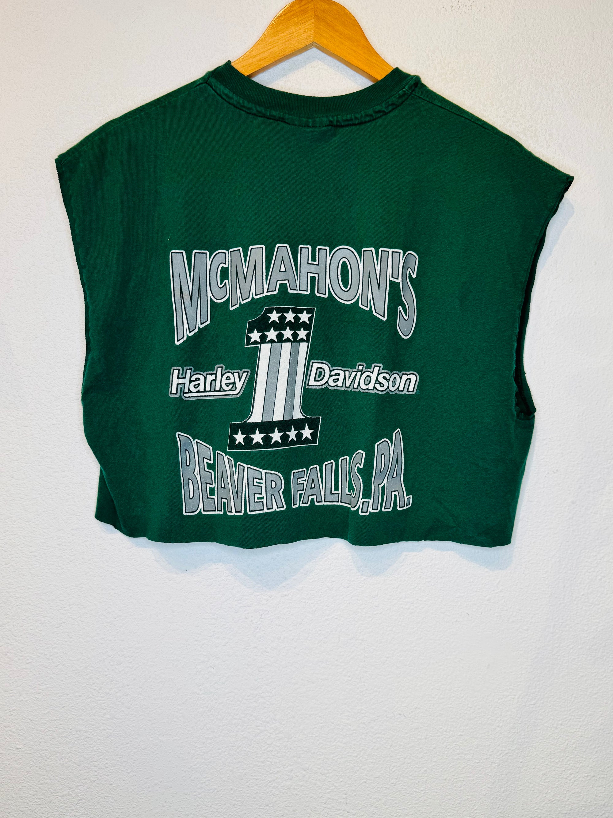 Beaver Falls Harley Vintage Crop Tank