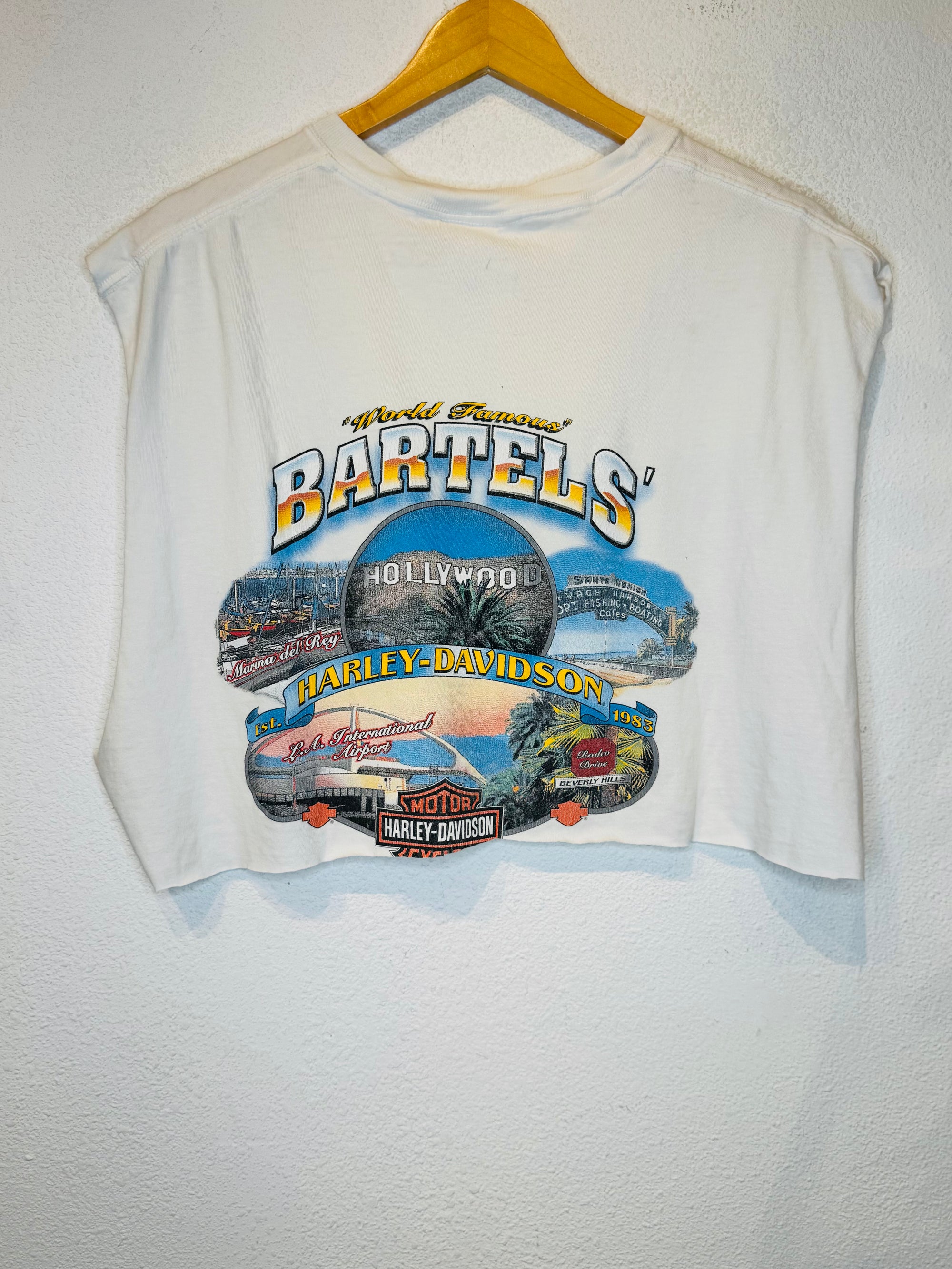 Bartels Harley Vintage Crop Tank