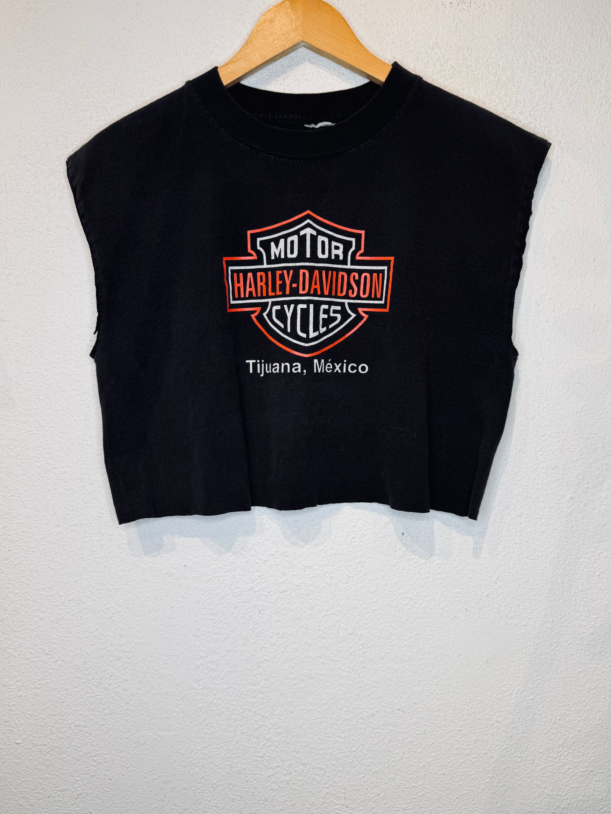 Tijuana Harley Vintage Crop Tank