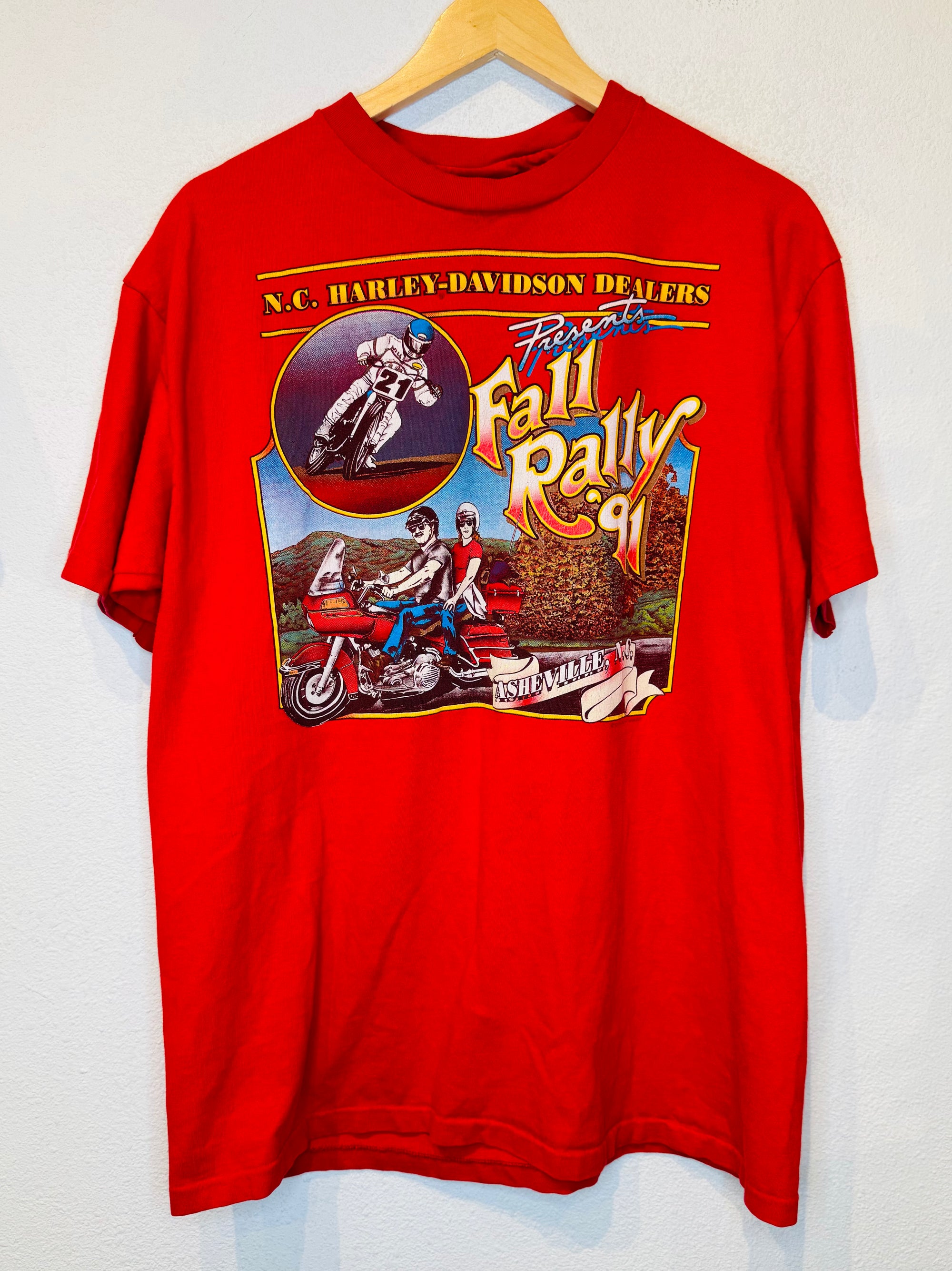 Fall Rally '91 Harley Vintage Tee