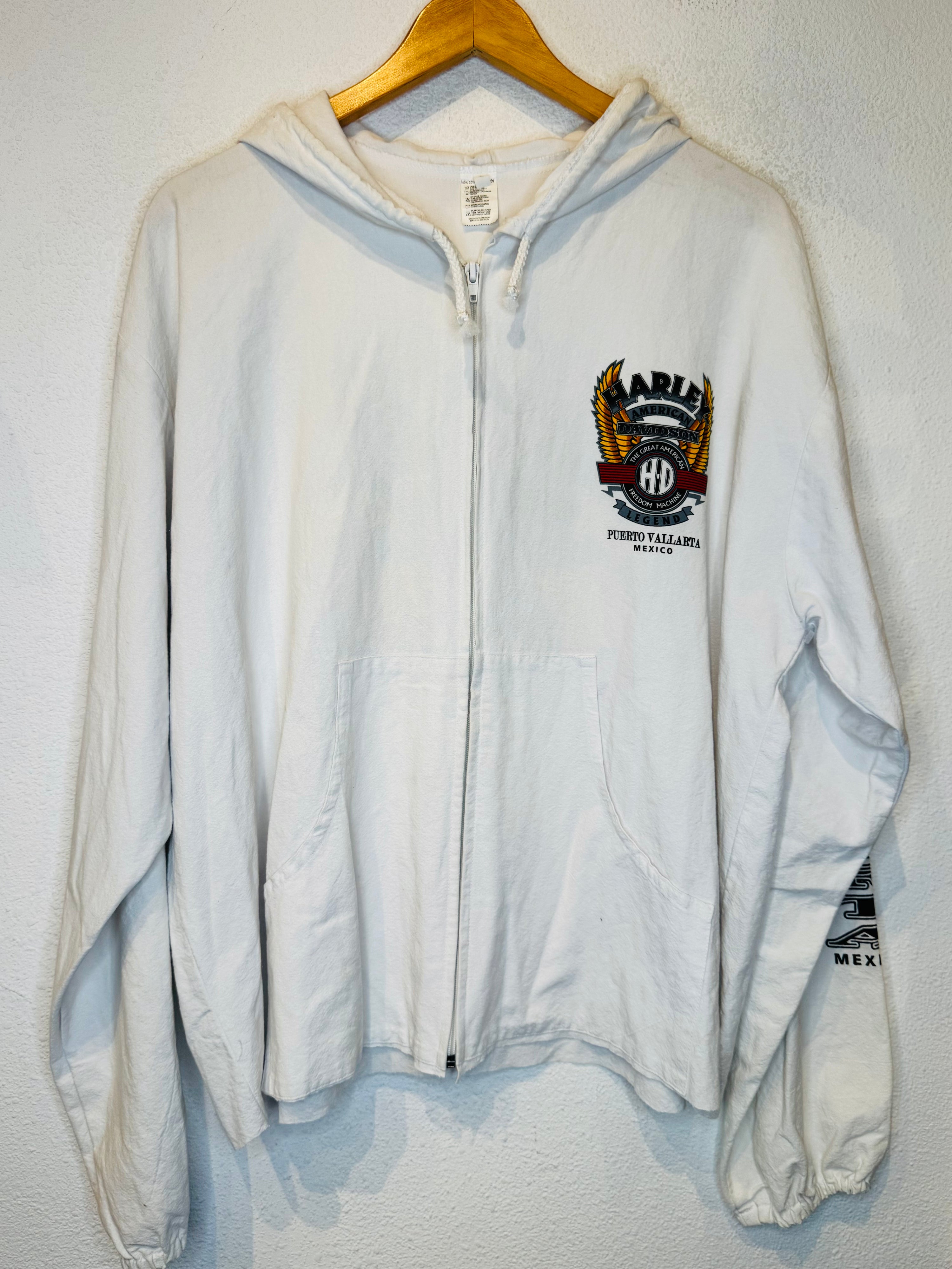 Mexico Harley Vintage Zip Up