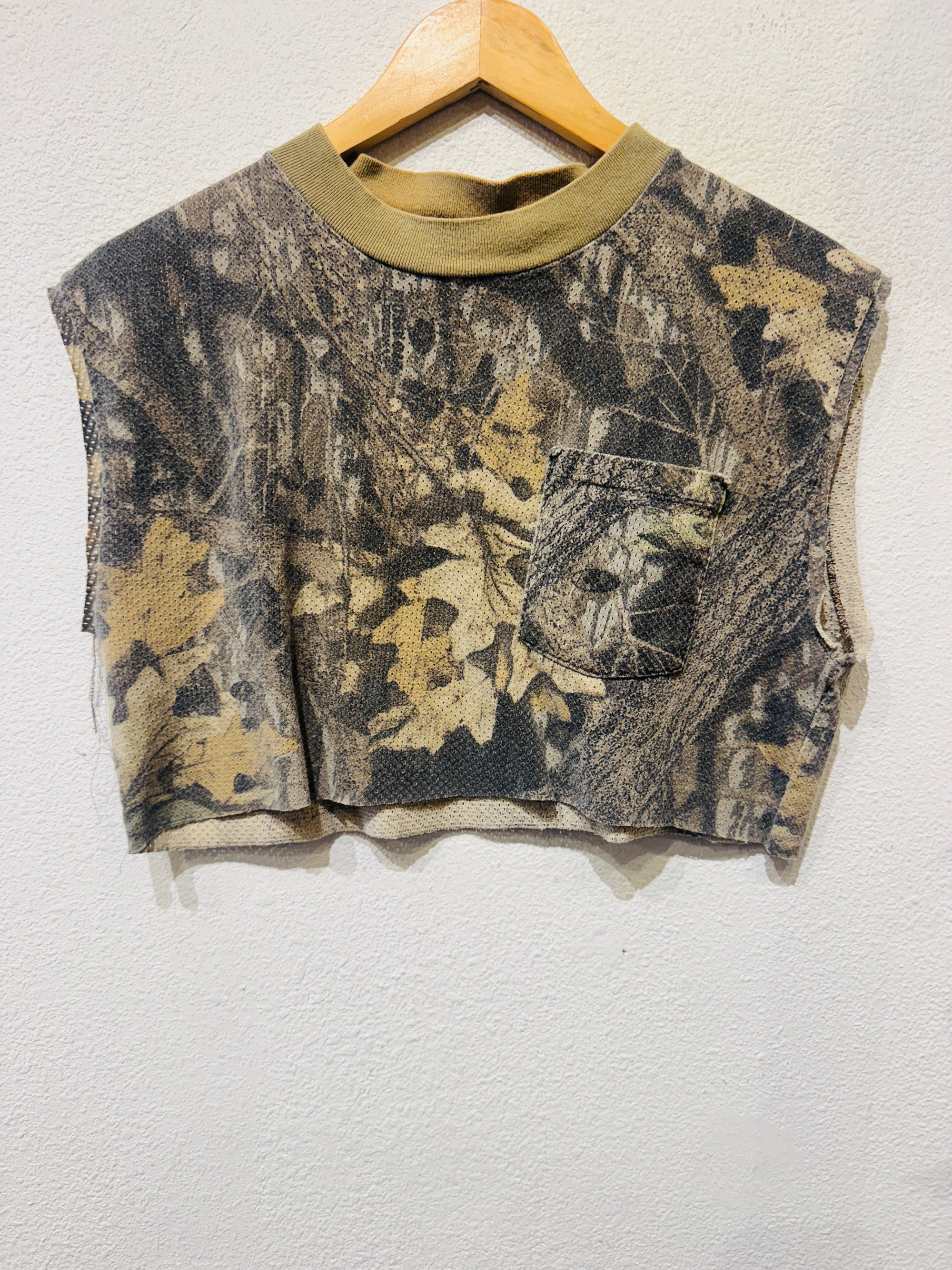 Thermal Ringer Realtree Vintage Crop Tank