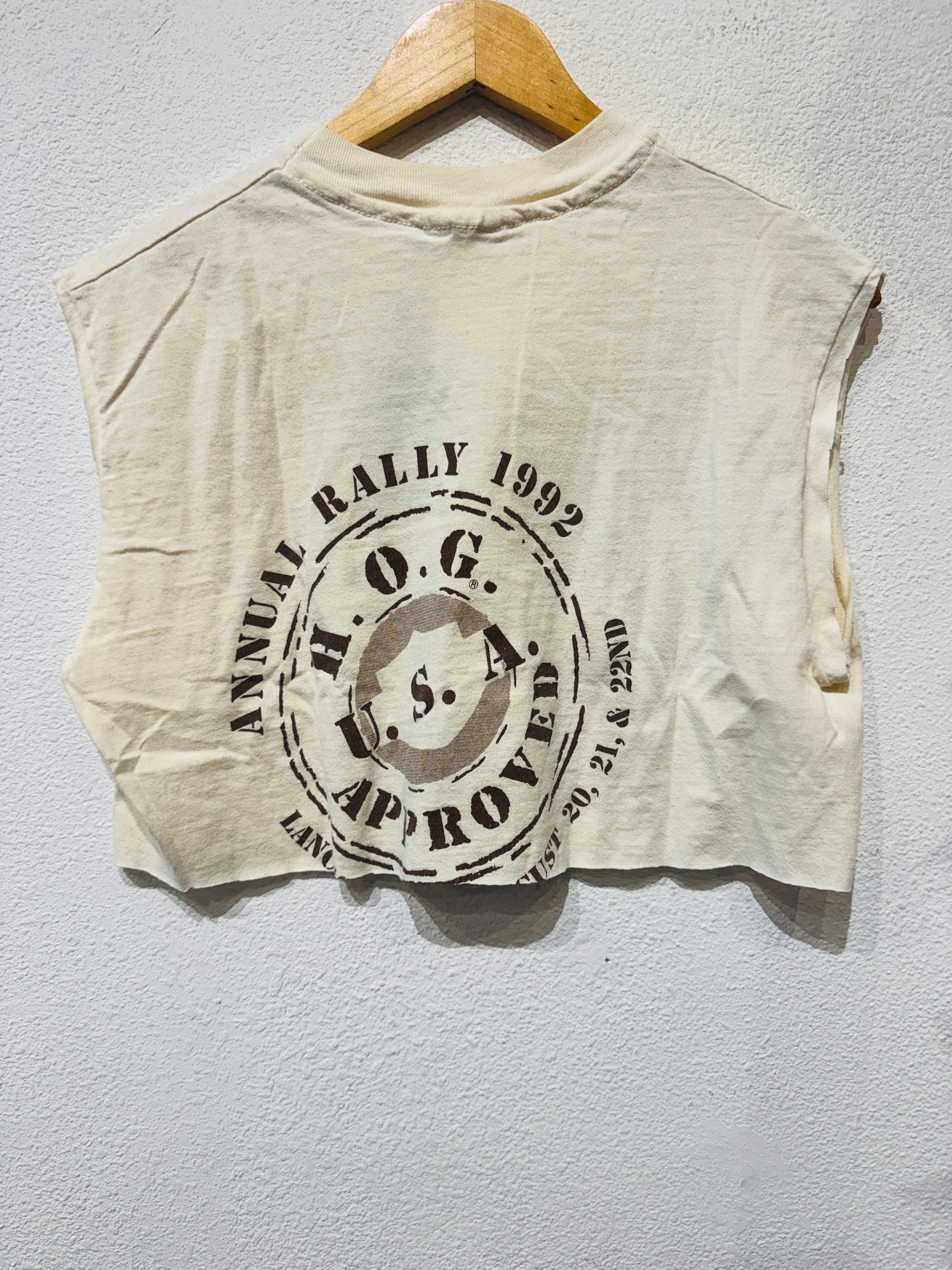 Harley Owners '92 Vintage Crop Tank