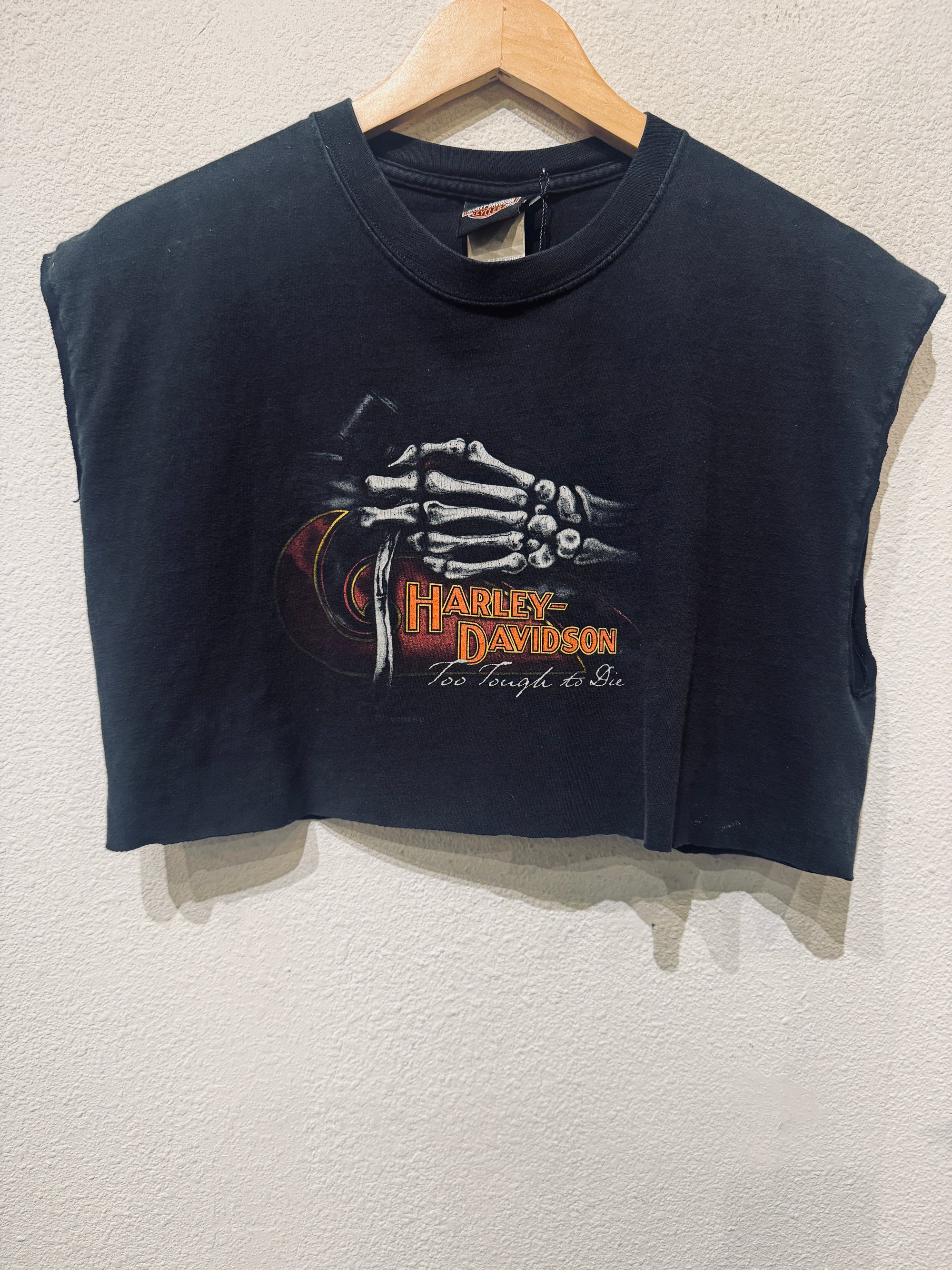 Troy Harley Vintage Crop Tank