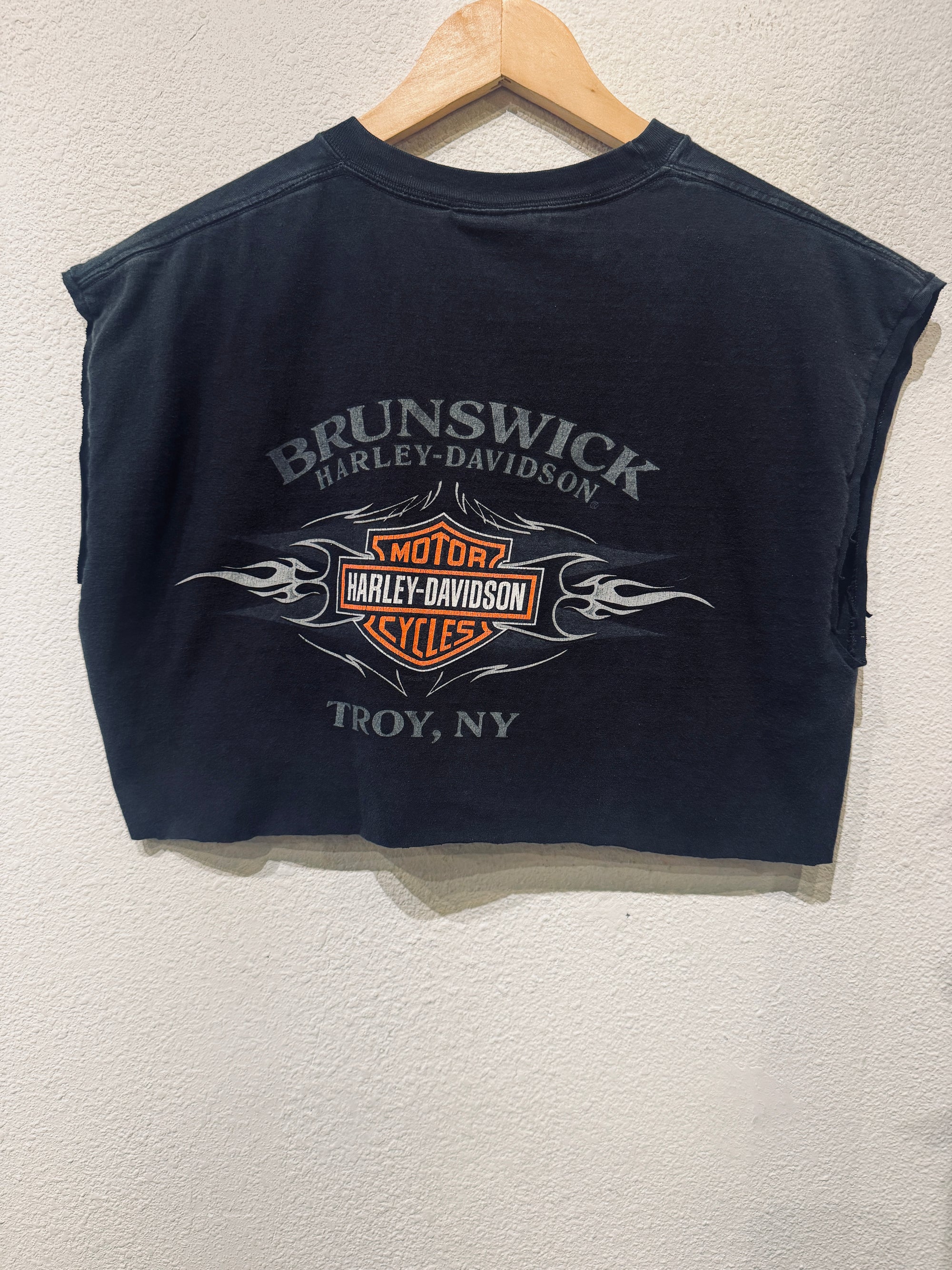 Troy Harley Vintage Crop Tank