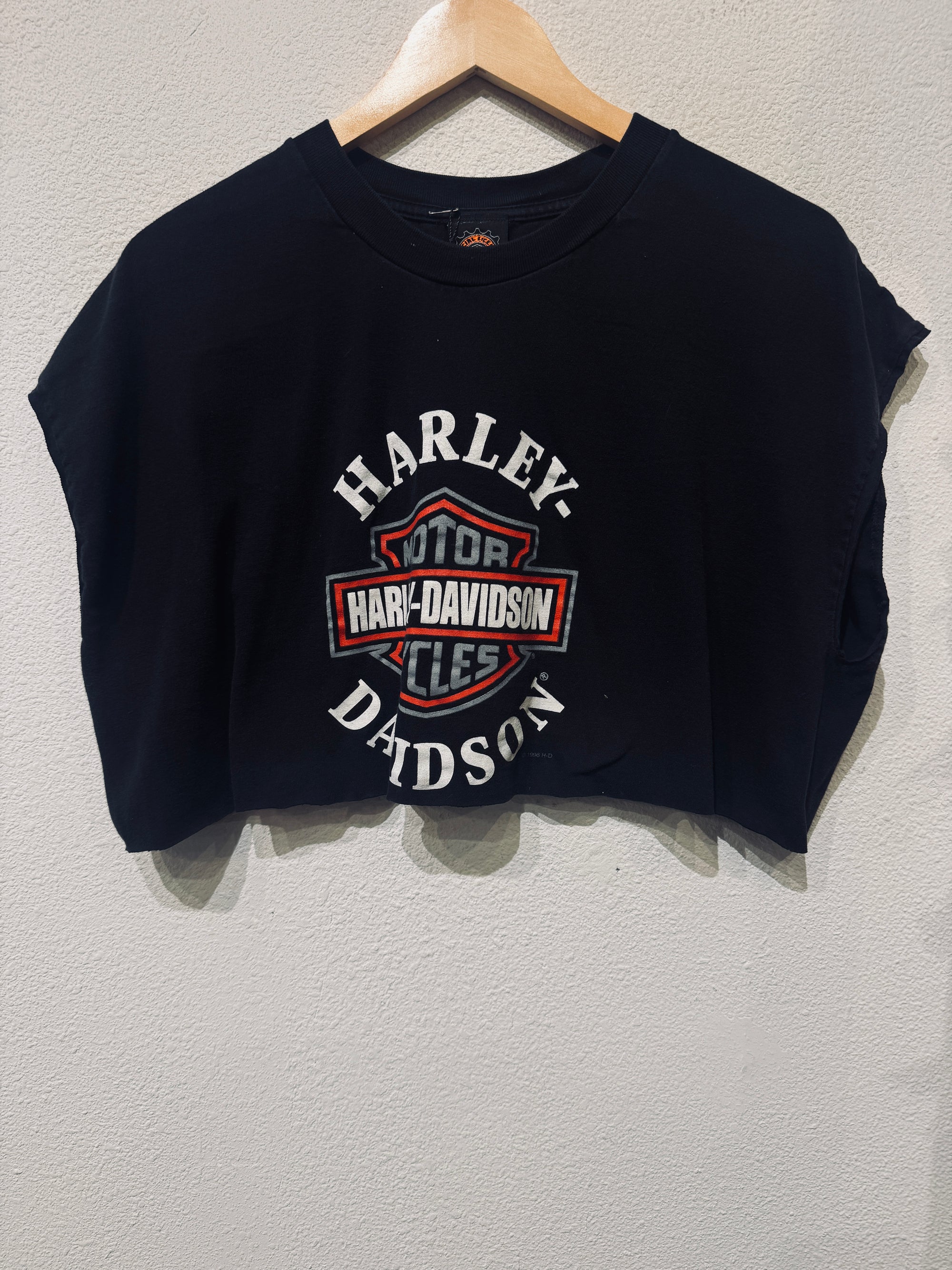 Harley Circle Vintage Crop Tank