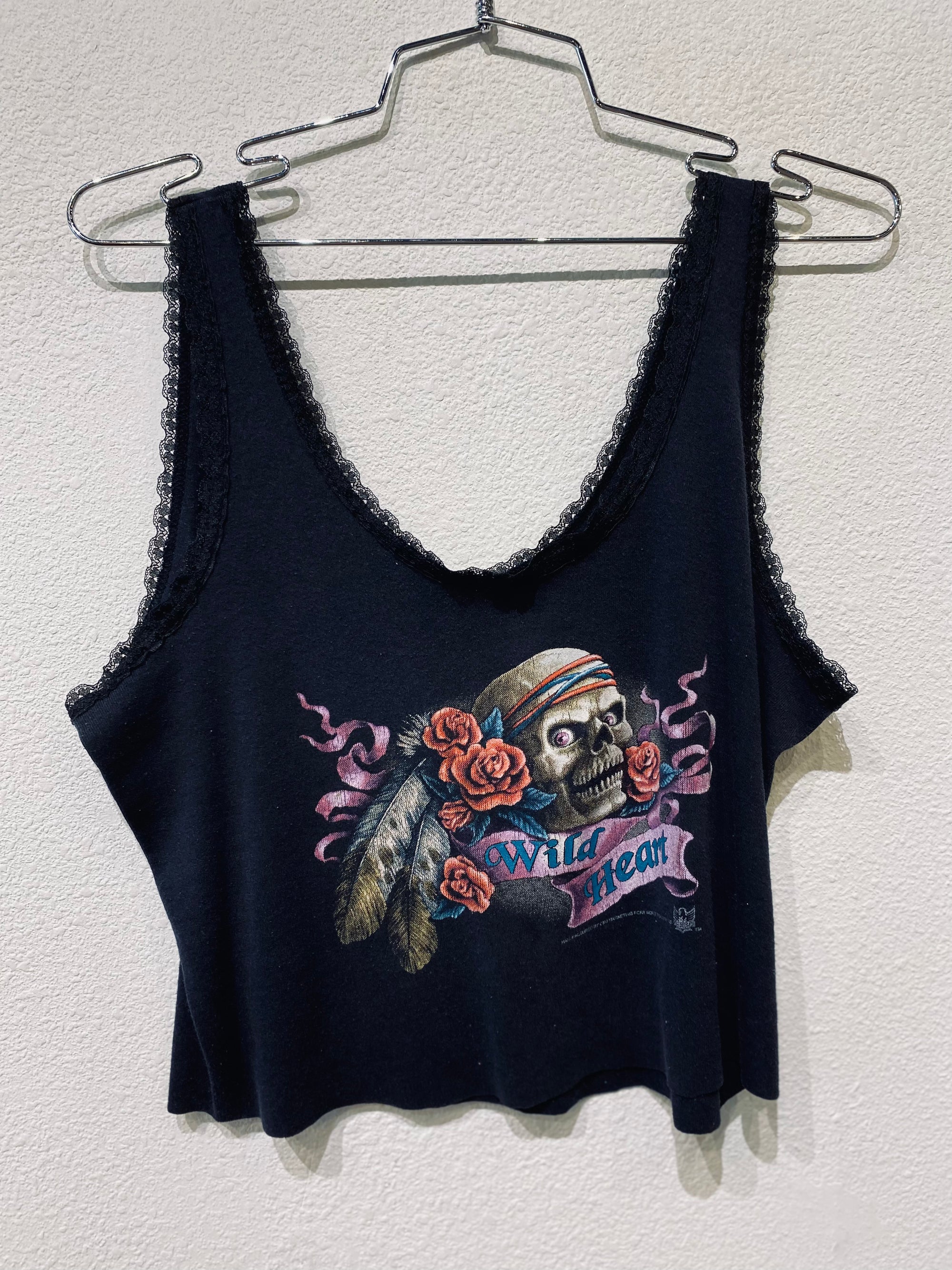 Wild Heart Vintage Crop Tank