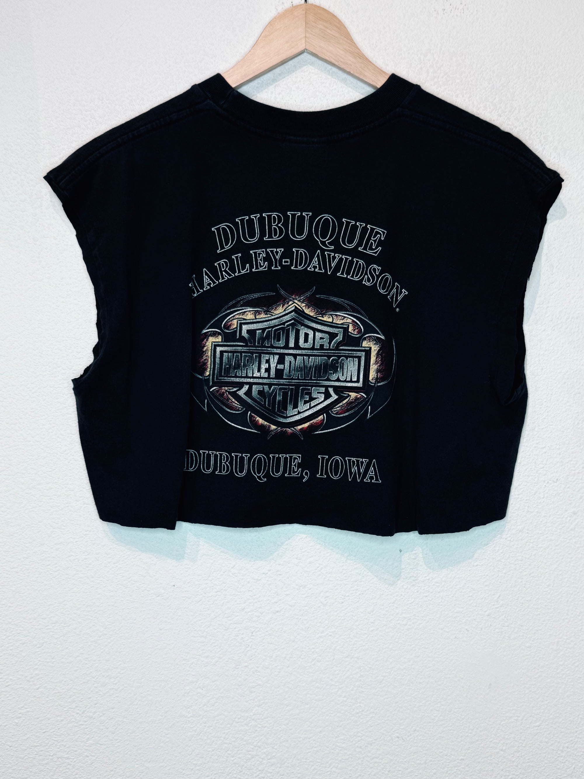 Dobuque Harley Vintage Crop Tank