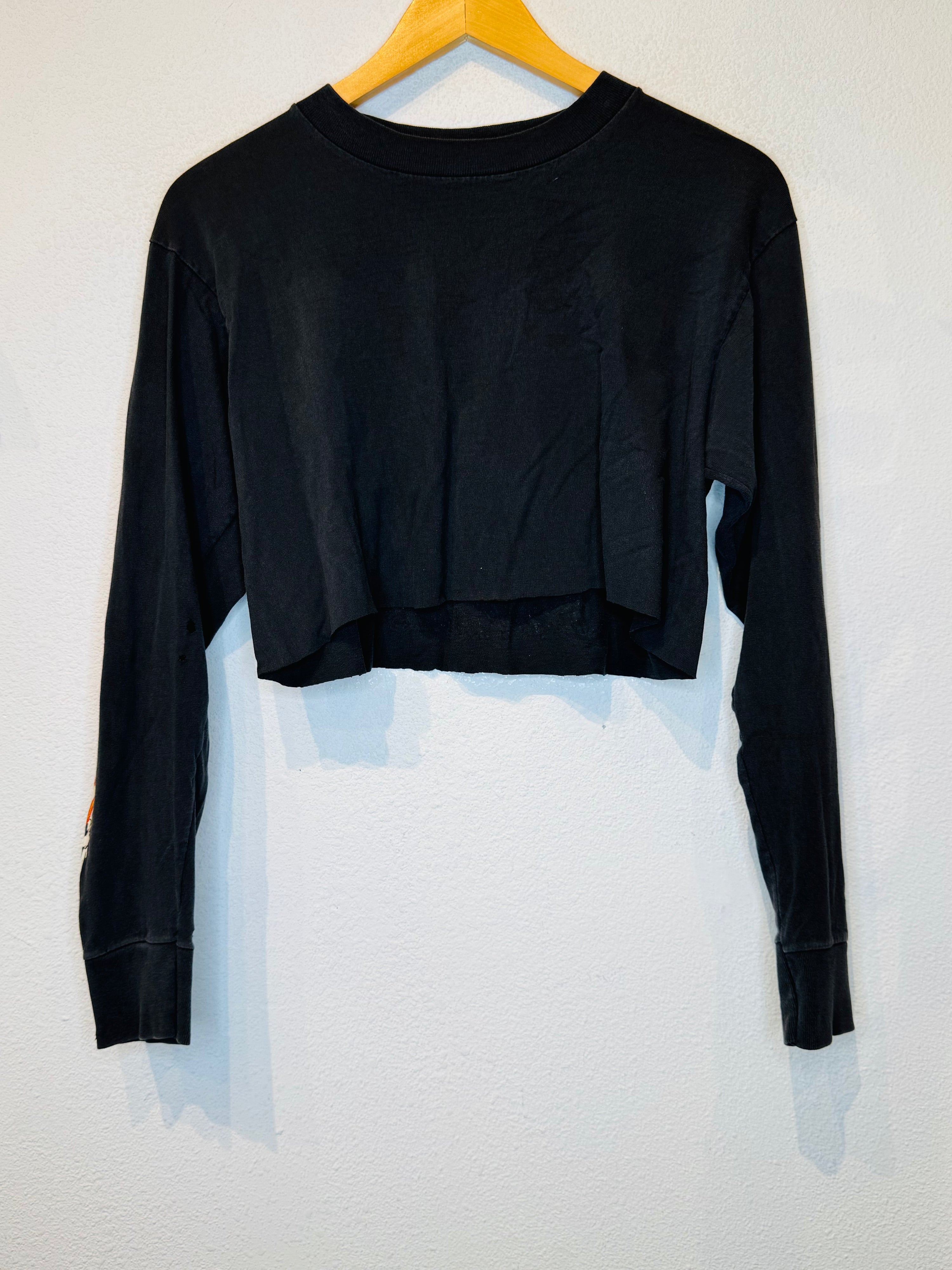 Custom Shop Vintage Crop Long Sleeve