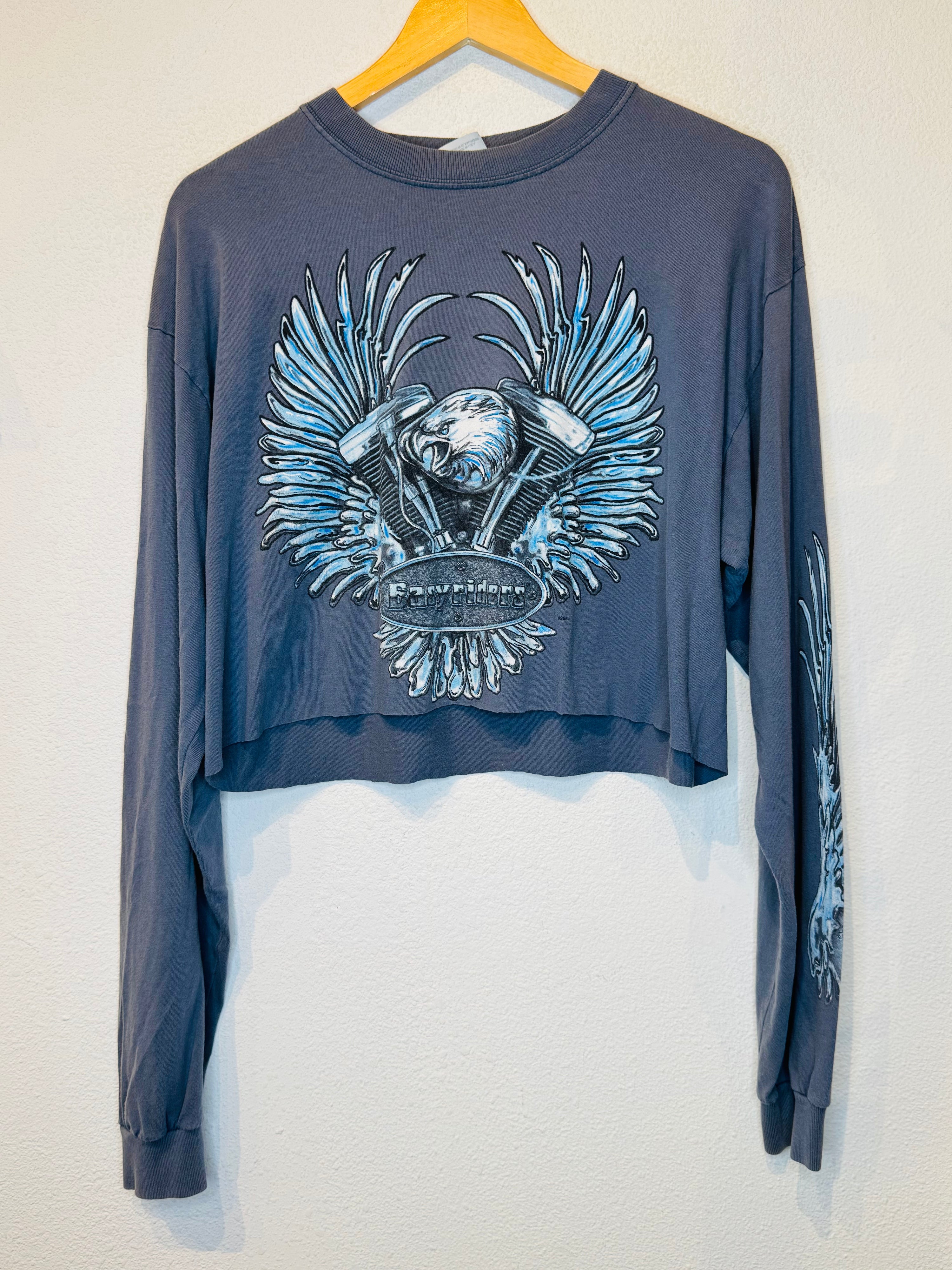 Easyriders Vintage Crop Long Sleeve