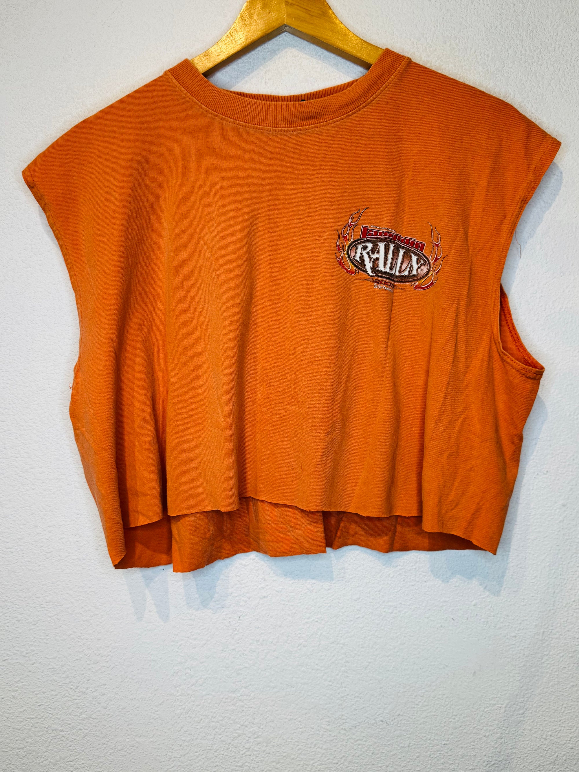 Laughlin Rally Vintage Crop Tank