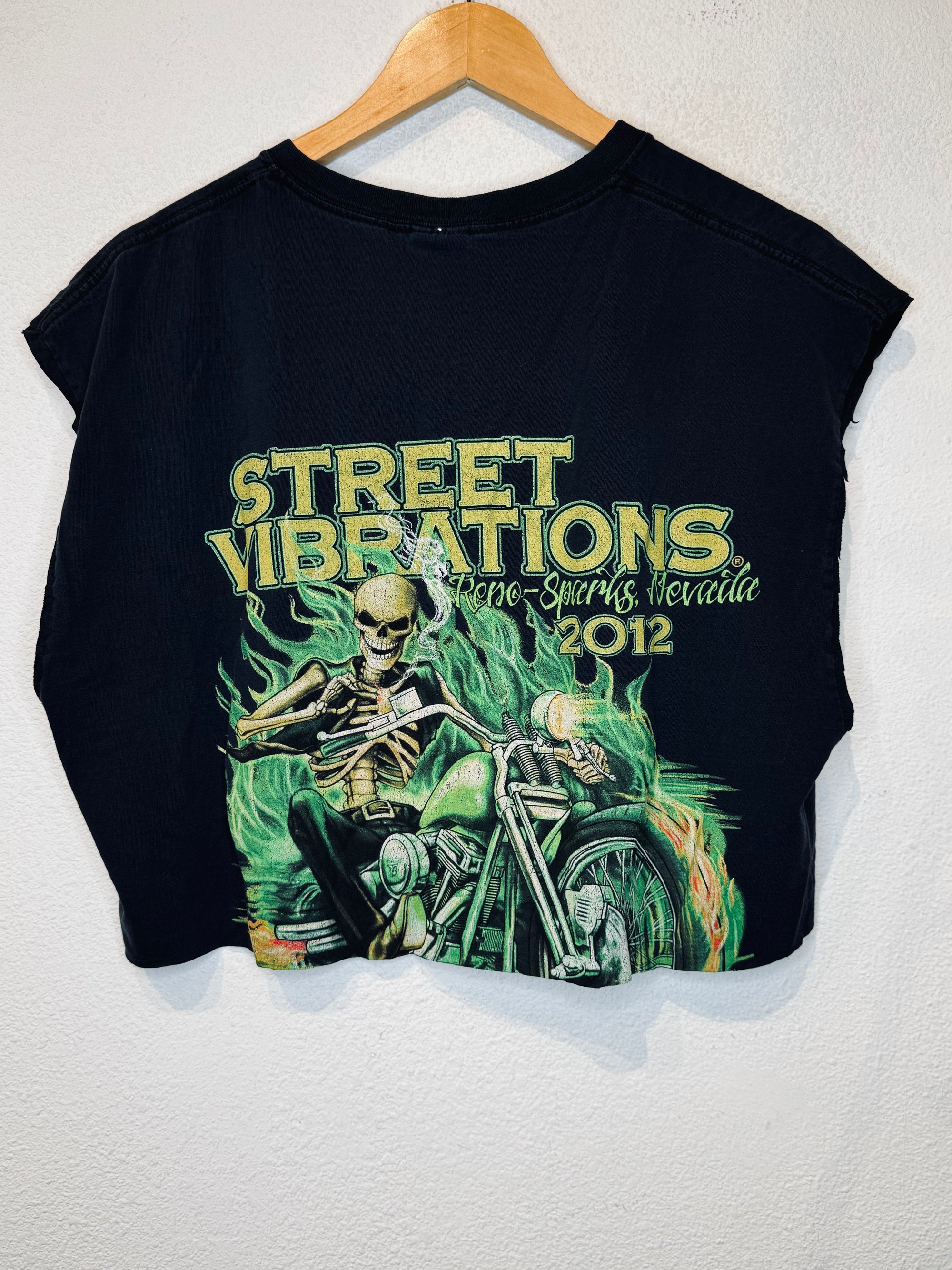 Street Vibrations Vintage Crop Tank