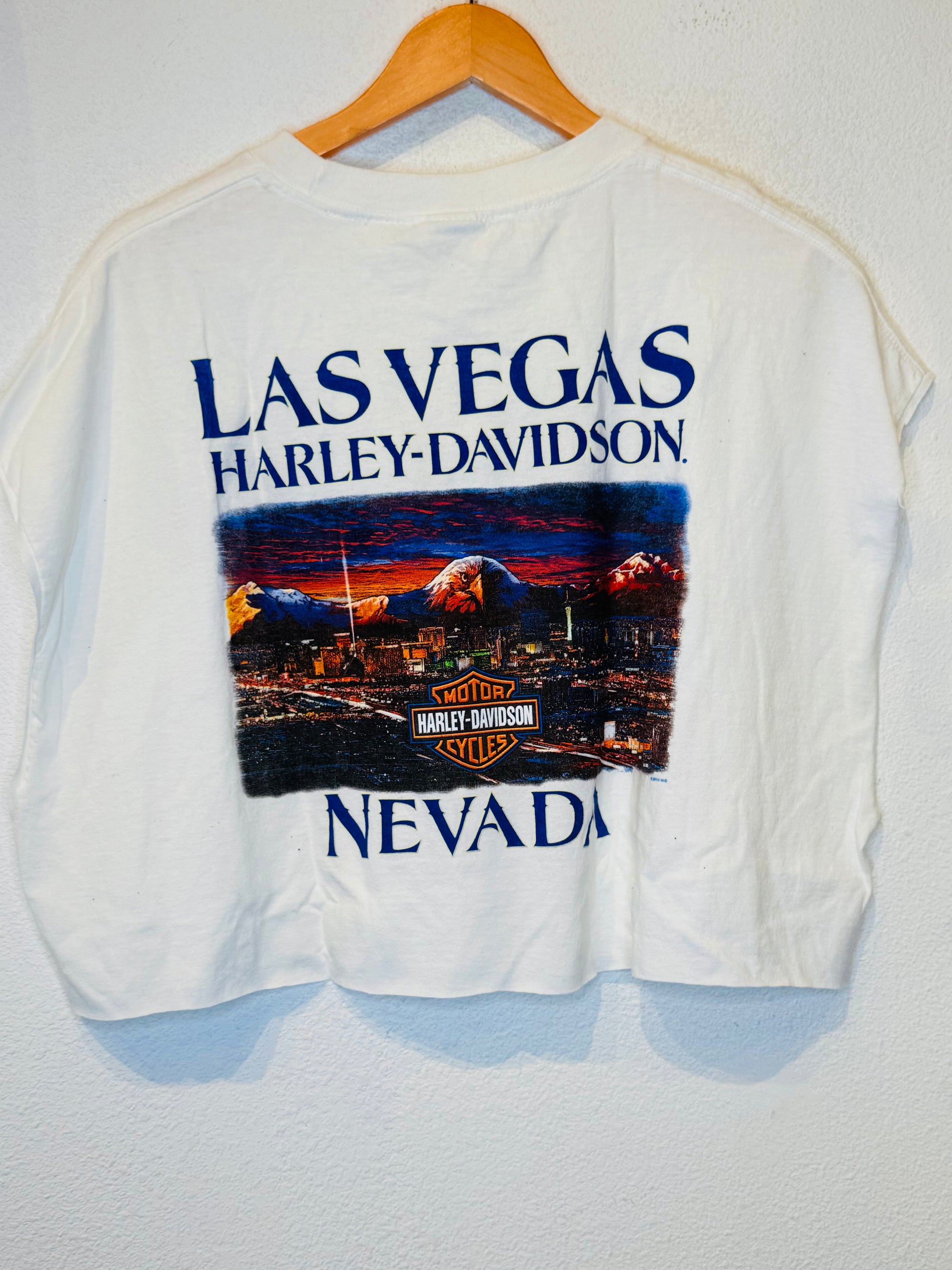 Nevada Harley Vintage Crop Tank
