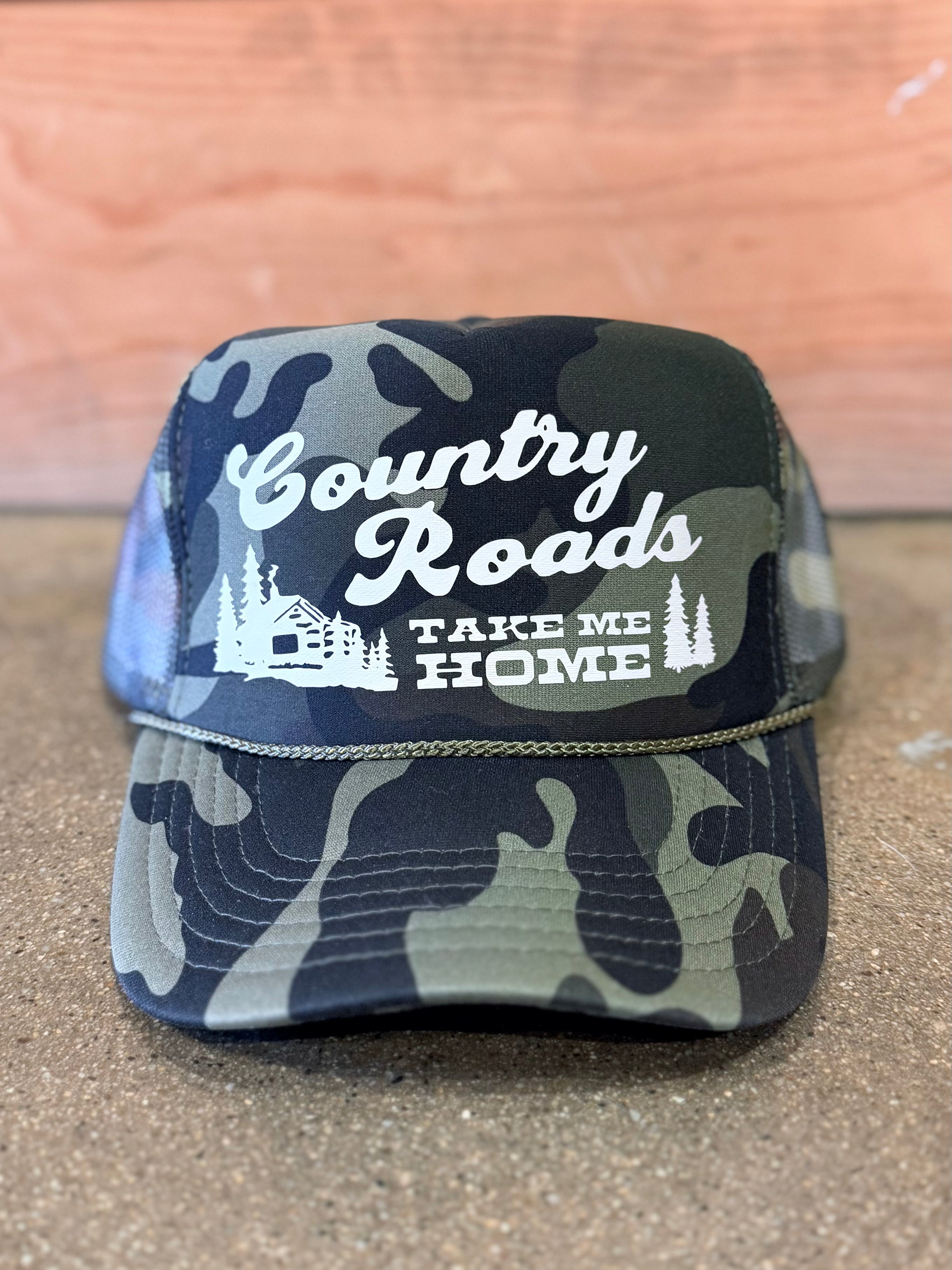 Country Roads Trucker Hat