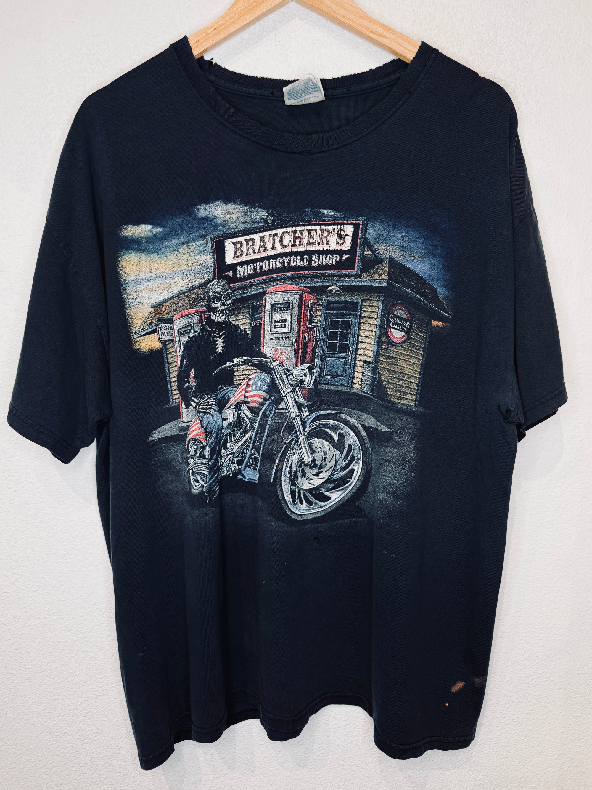 Bratchers Motorcycles Vintage Tee