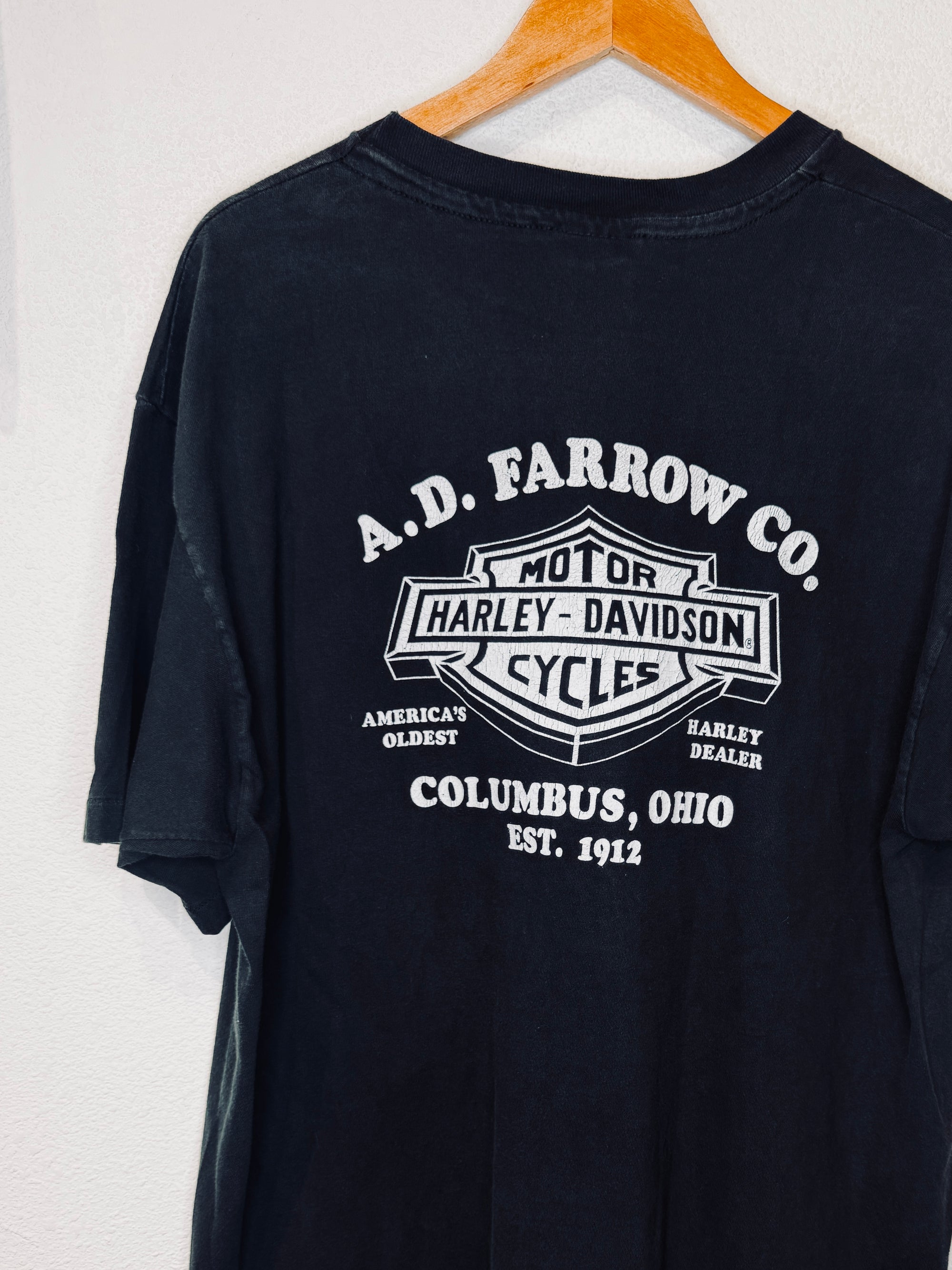 Columbus Harley Vintage Tee