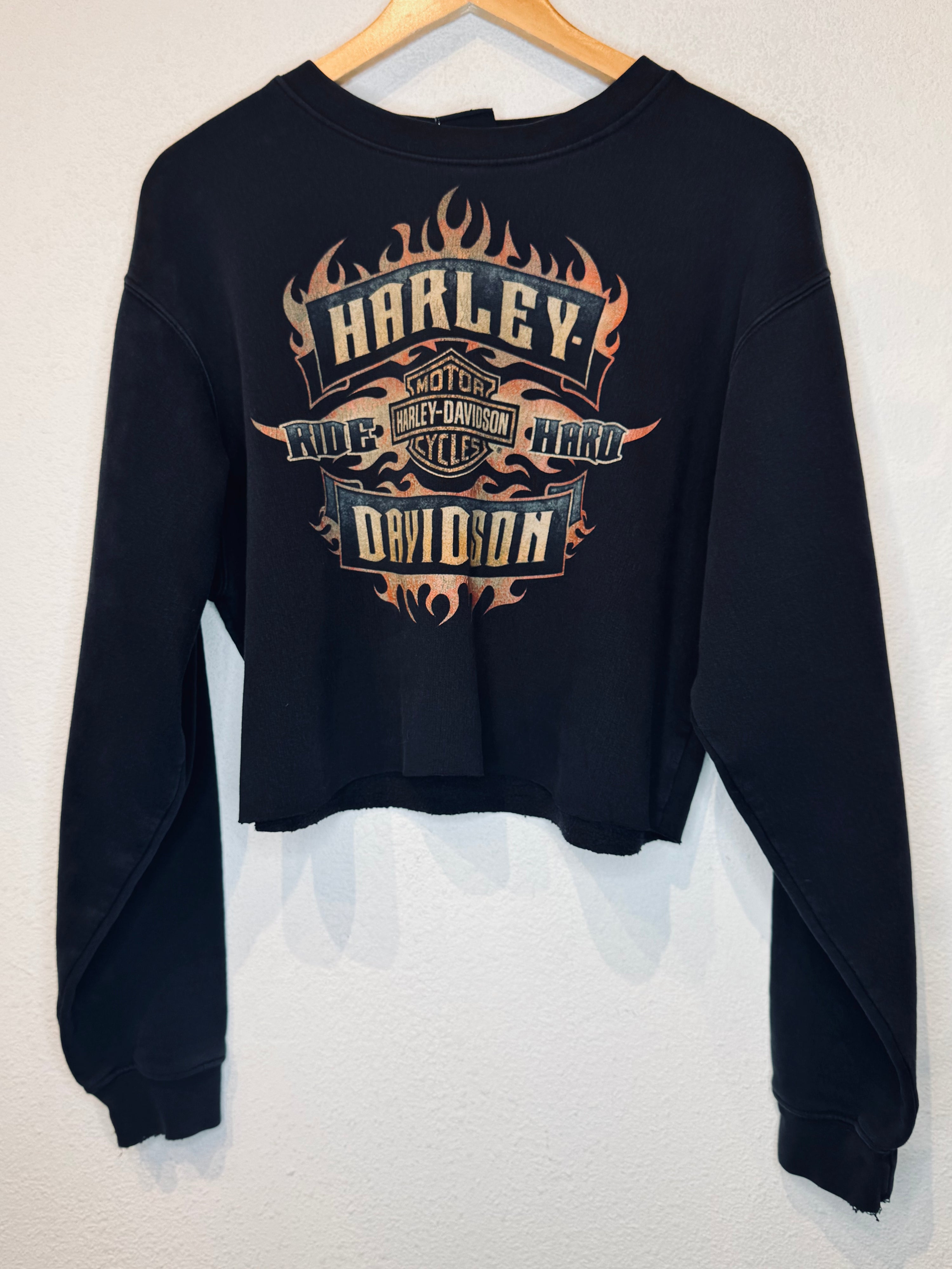Springfield Harley Vintage Crop Crewneck