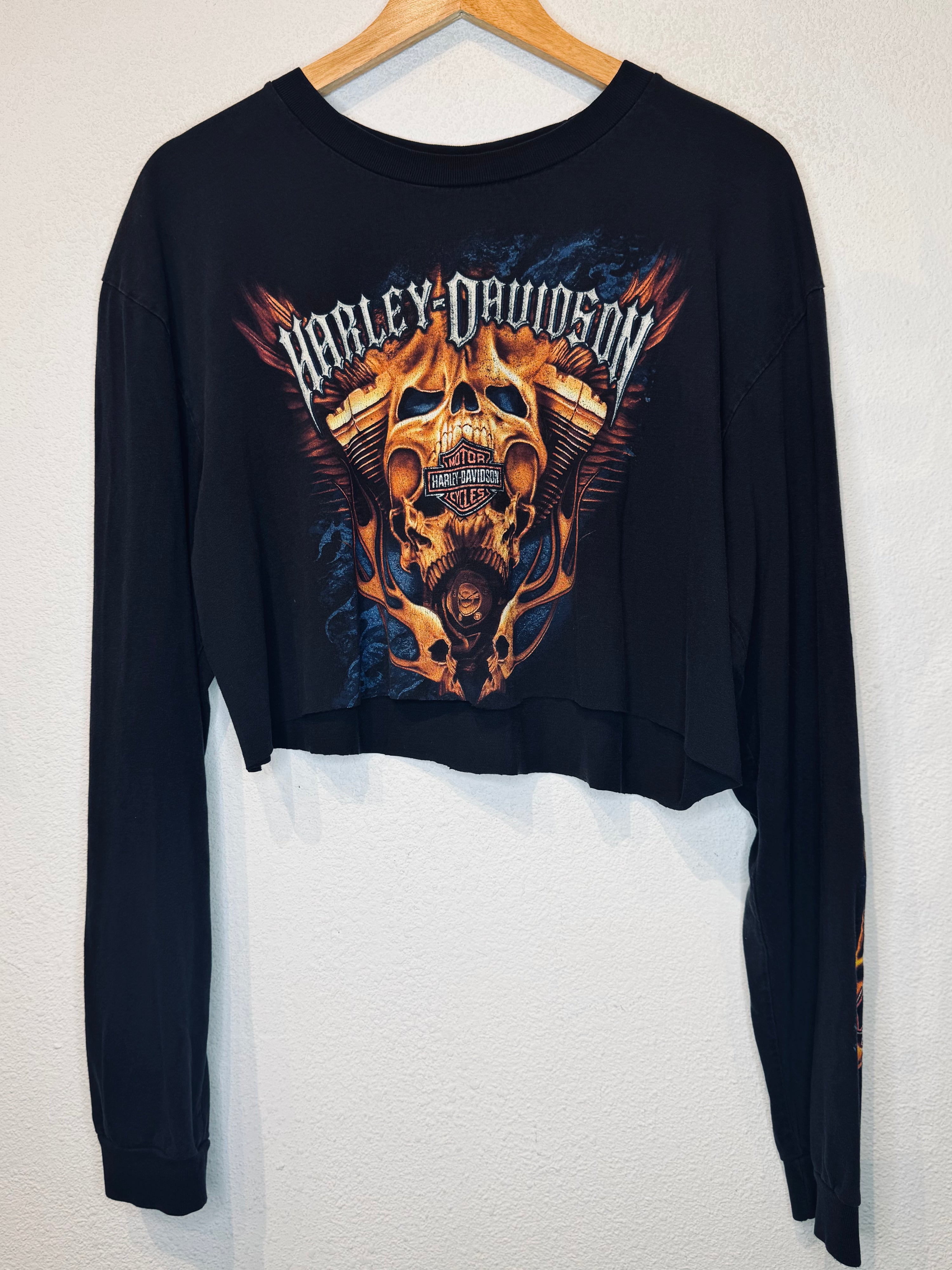 Irvine Harley Vintage Crop Long Sleeve