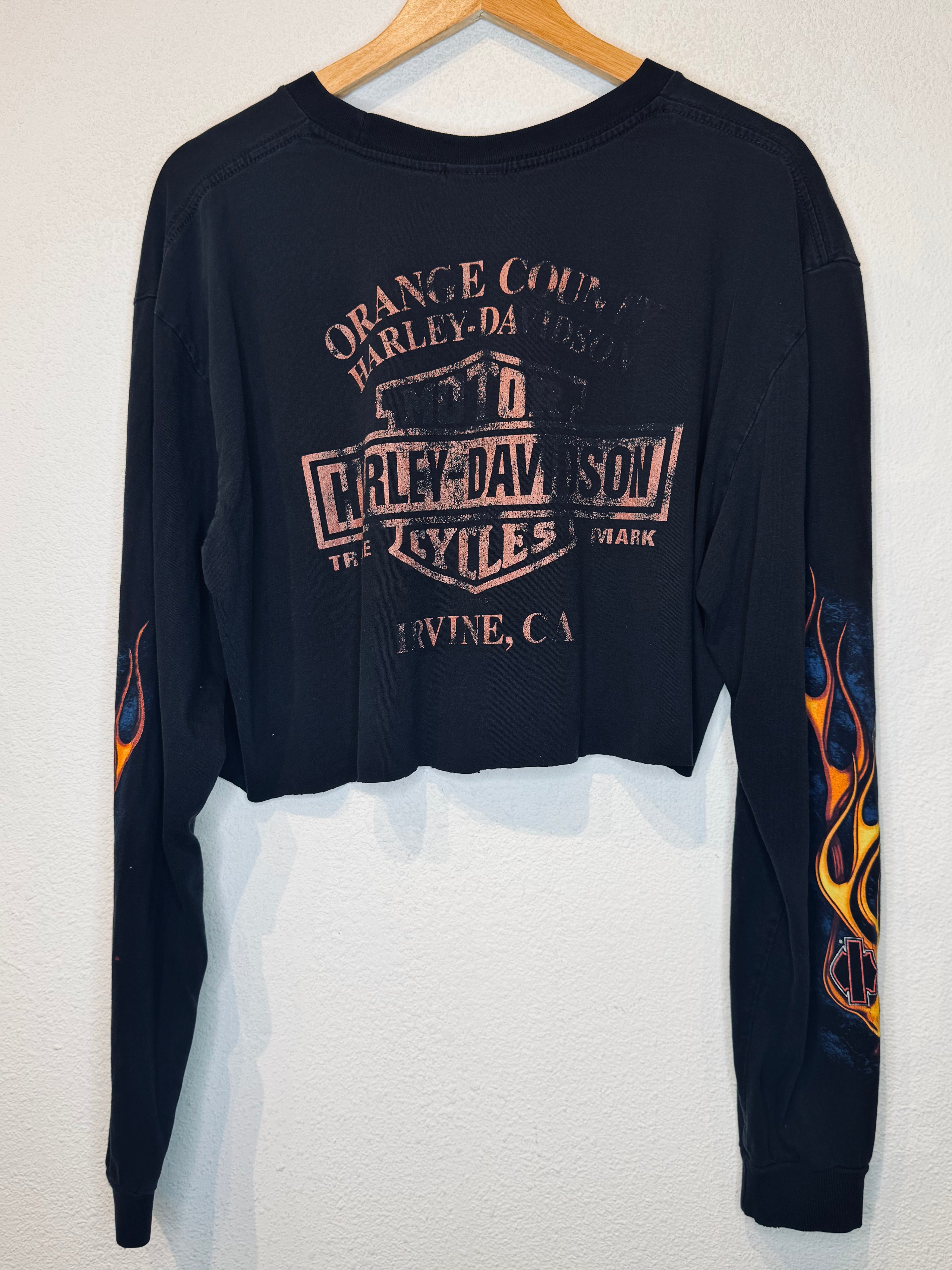 Irvine Harley Vintage Crop Long Sleeve