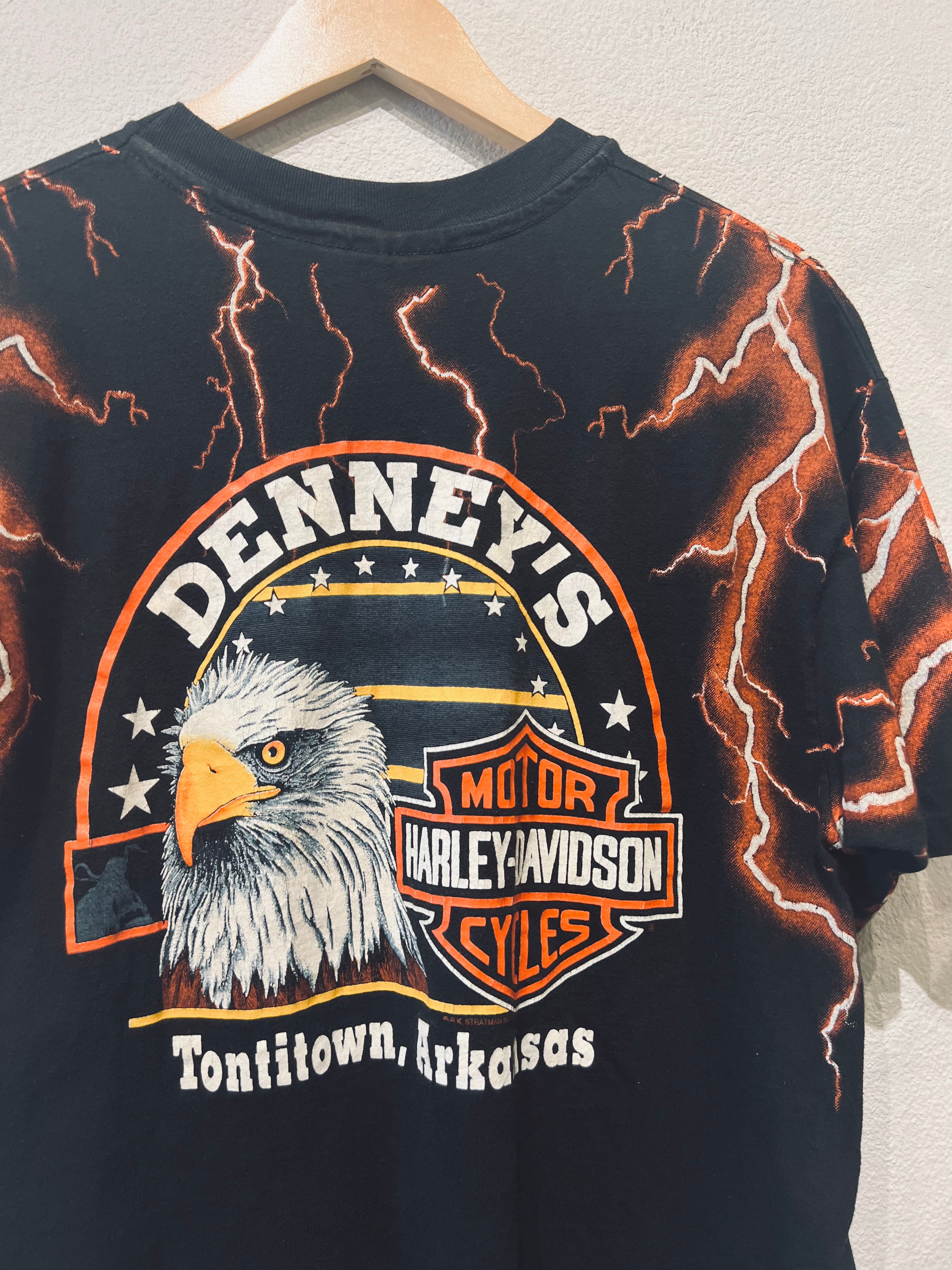 Lightning Harley Vintage Tee