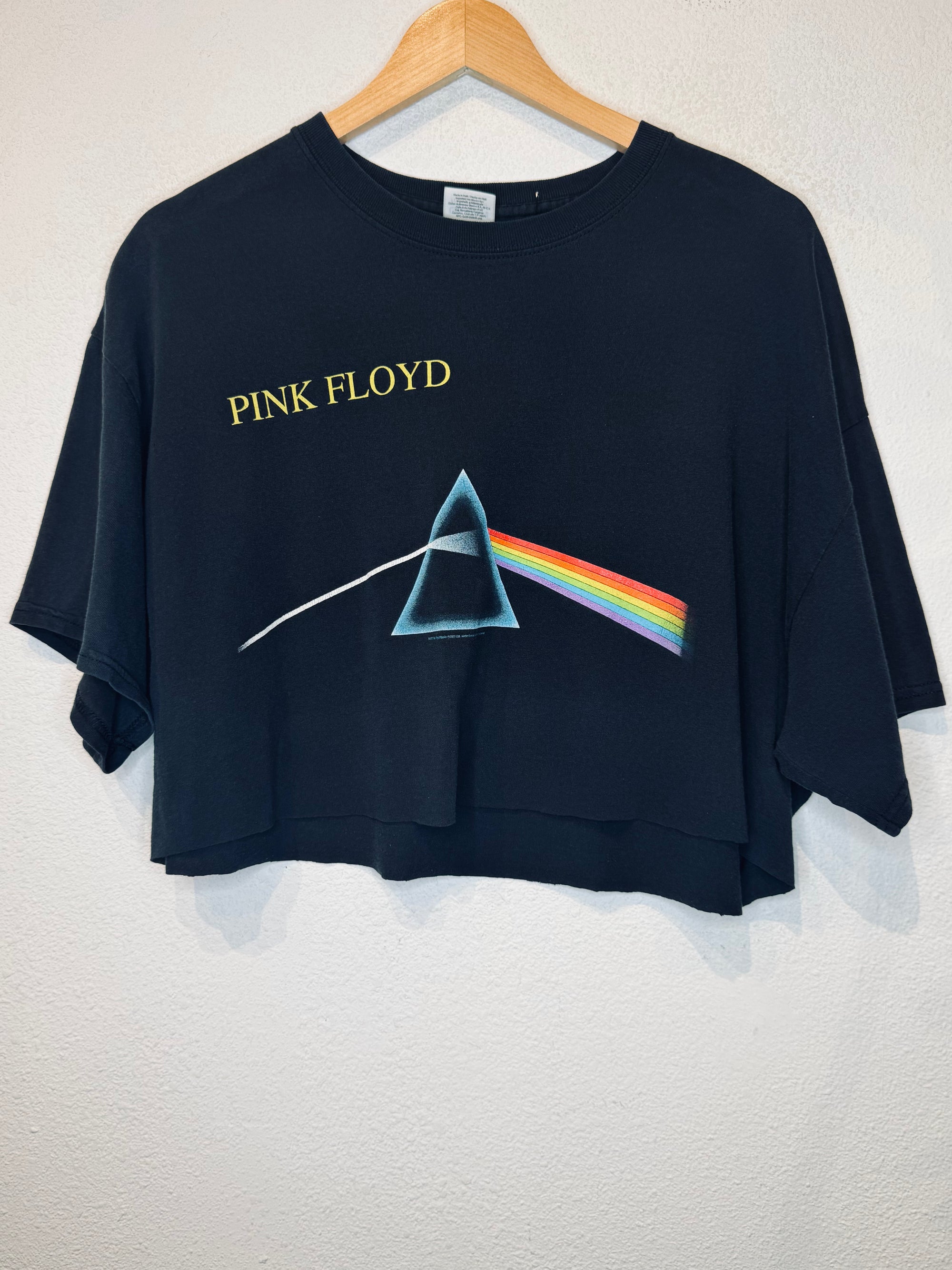 Pink Floyd Dark Side Vintage Crop Tee