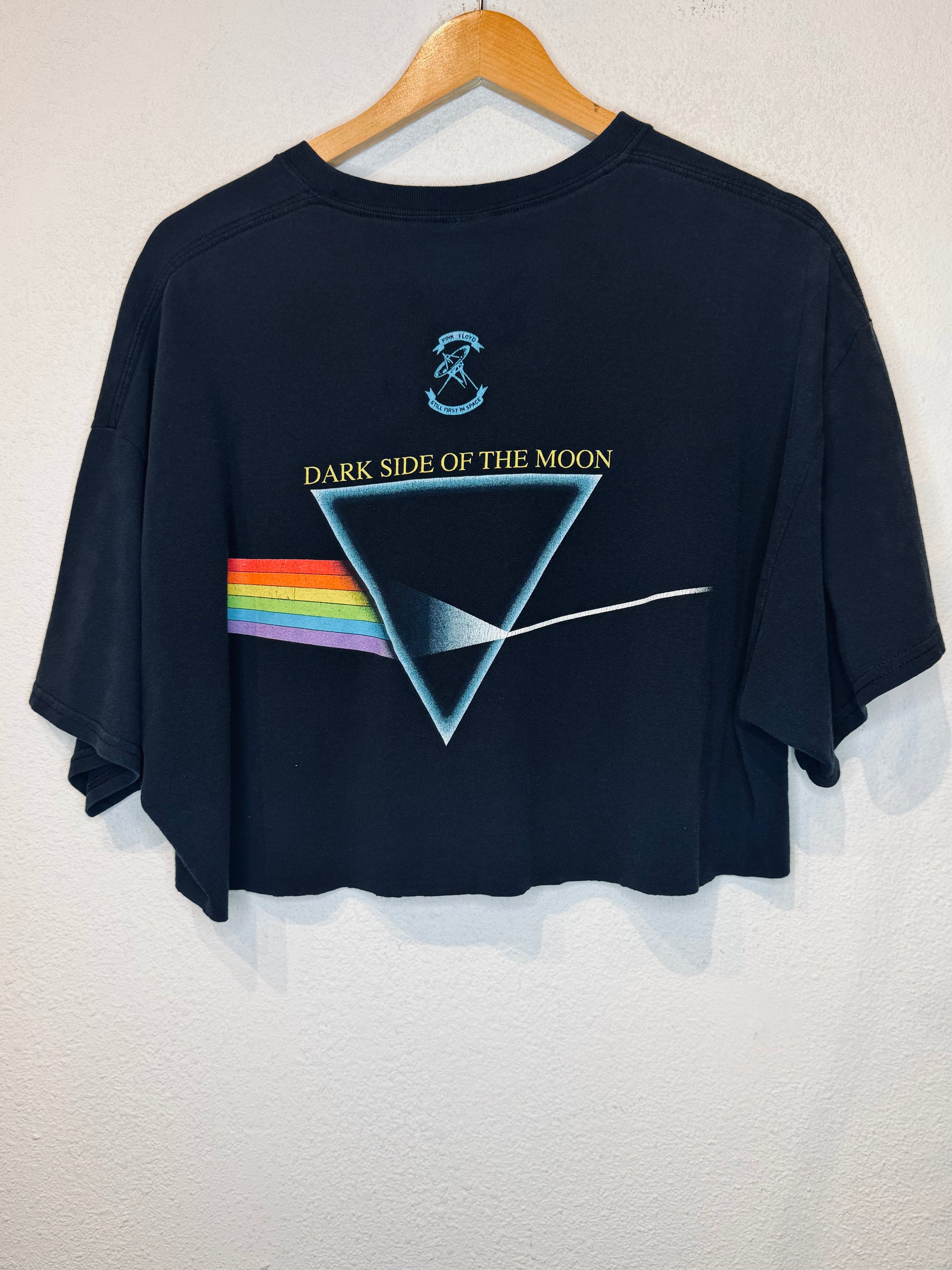 Pink Floyd Dark Side Vintage Crop Tee