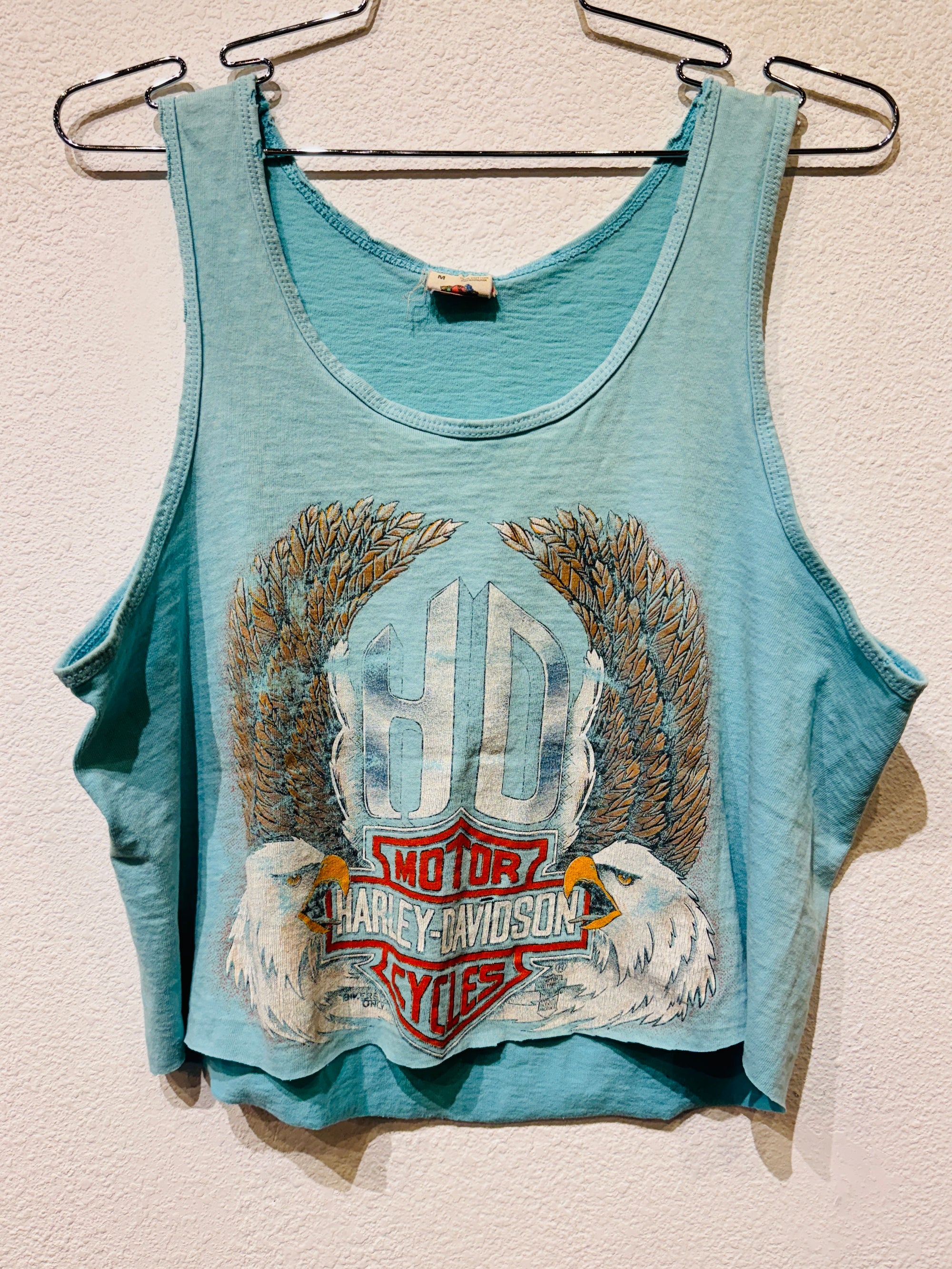 Asheville Harley Vintage Crop Tank