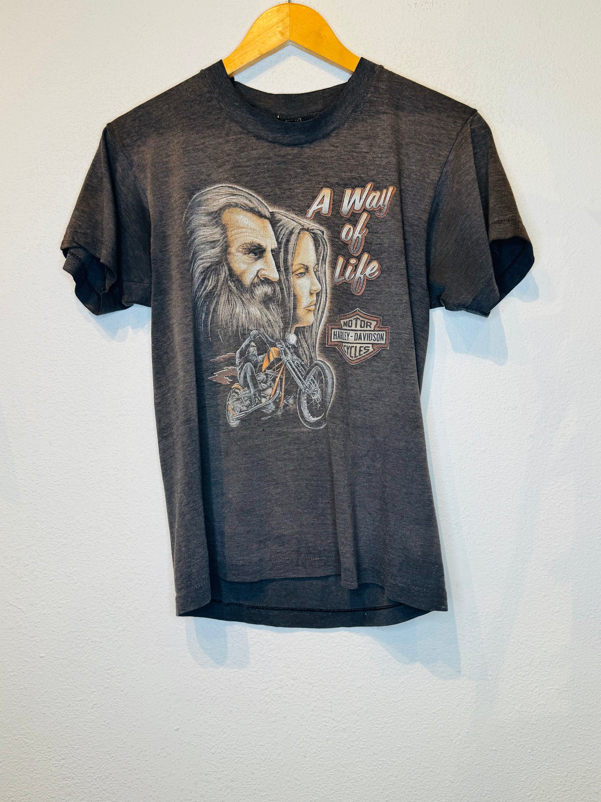 Way of Live 3D Emblem Harley Vintage Tee