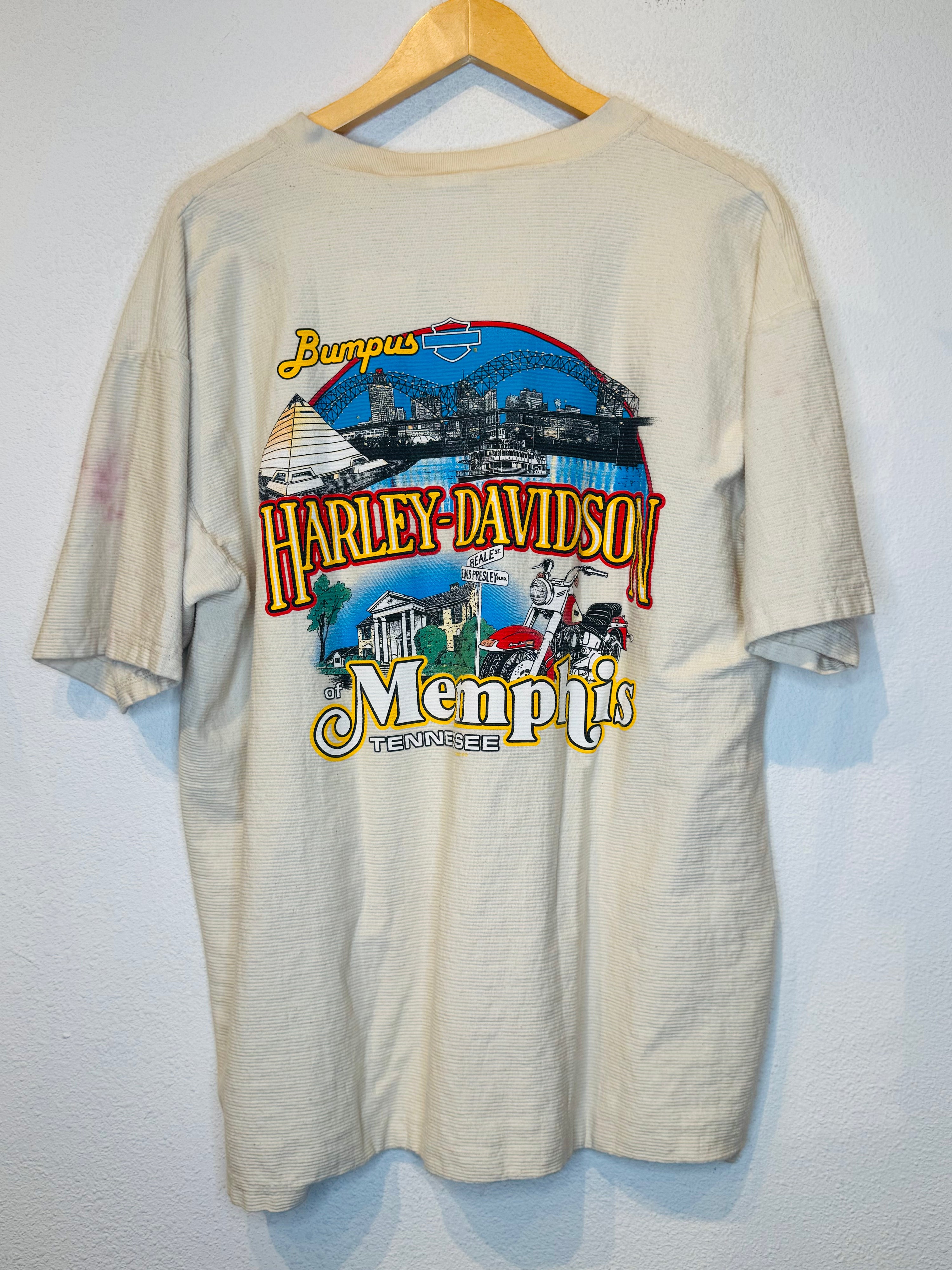 Memphis Harley Vintage Tee