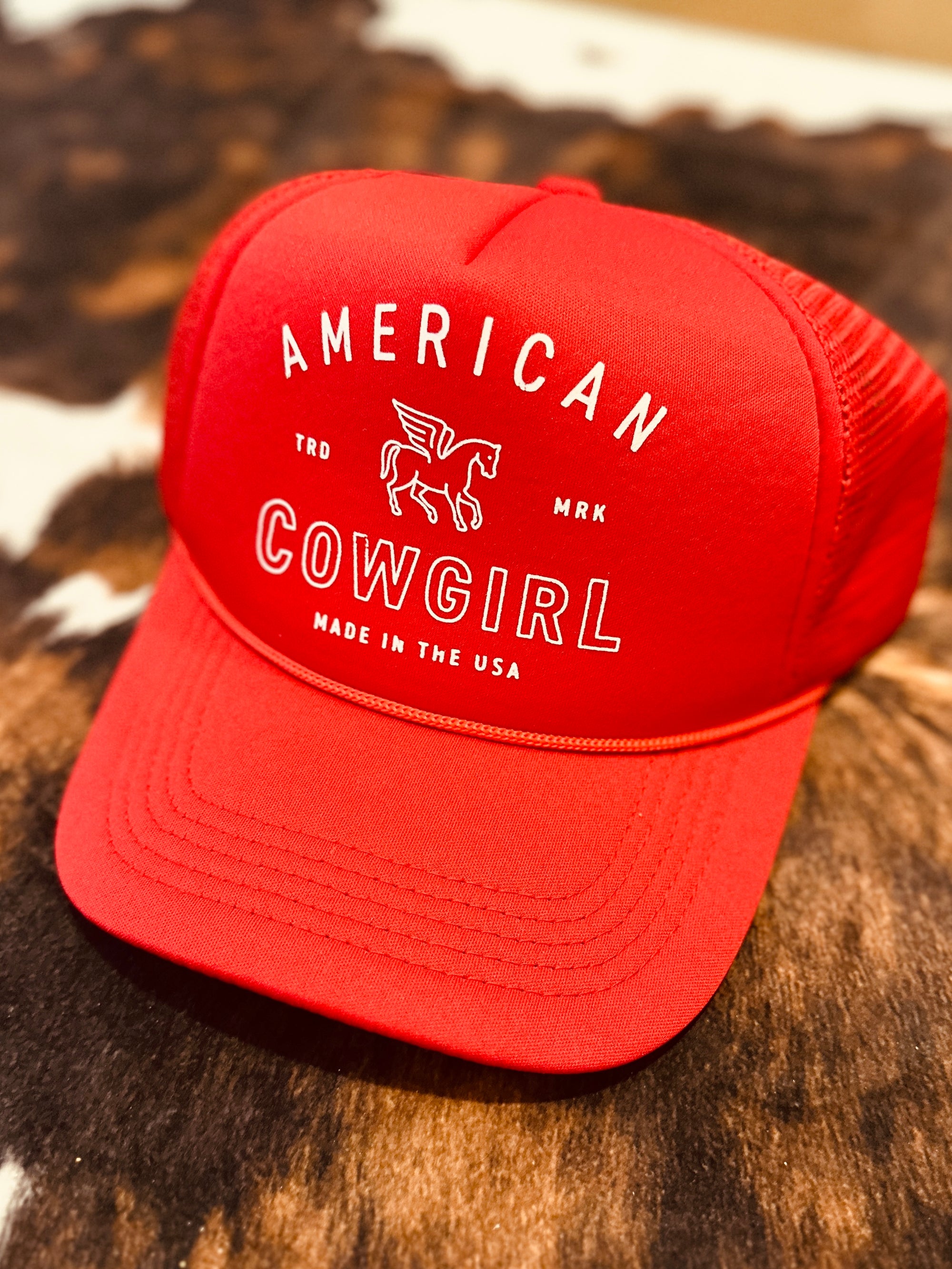 American Cowgirl Trucker Hat