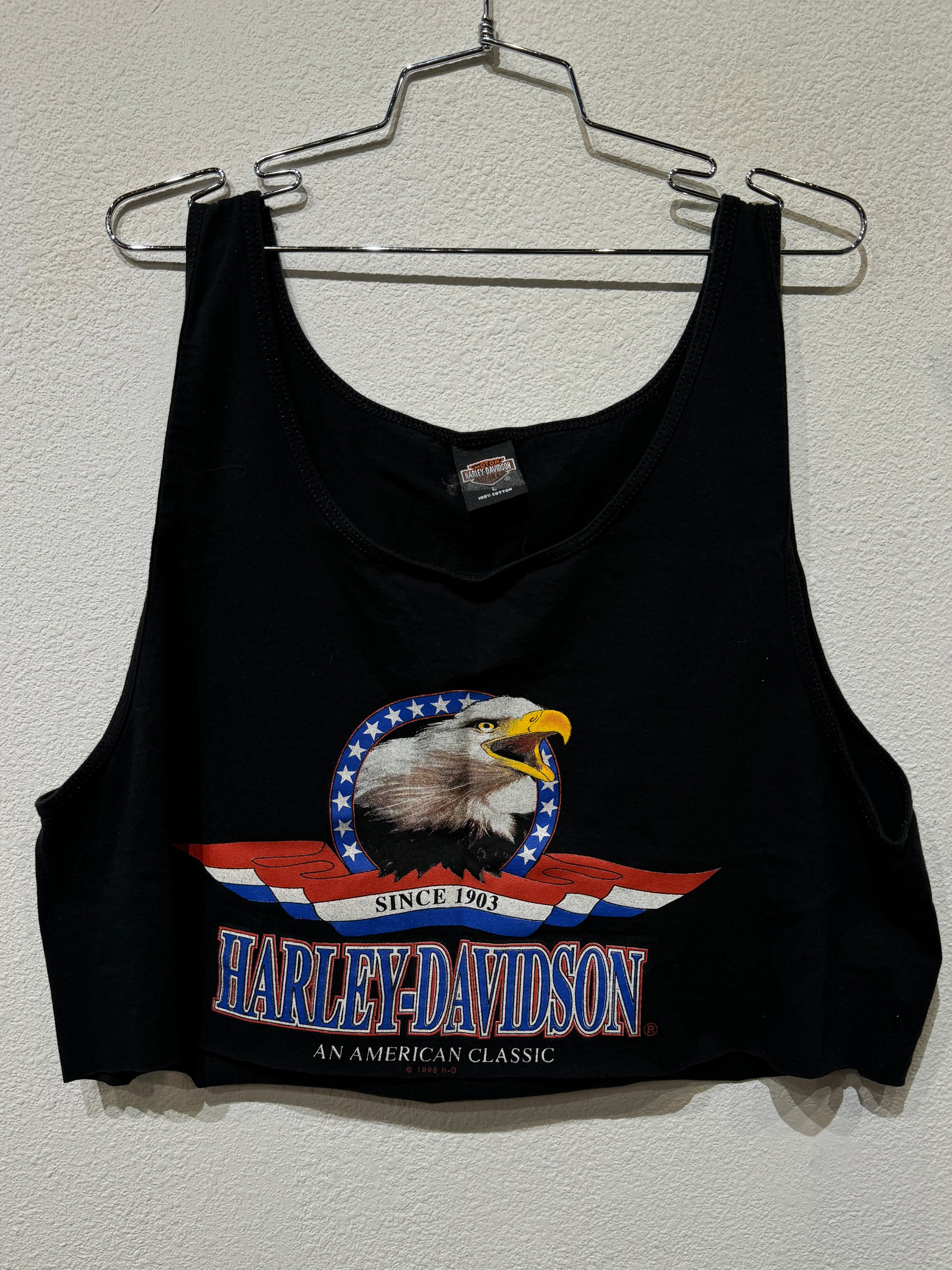 Superbikes Harley Vintage Crop Tank