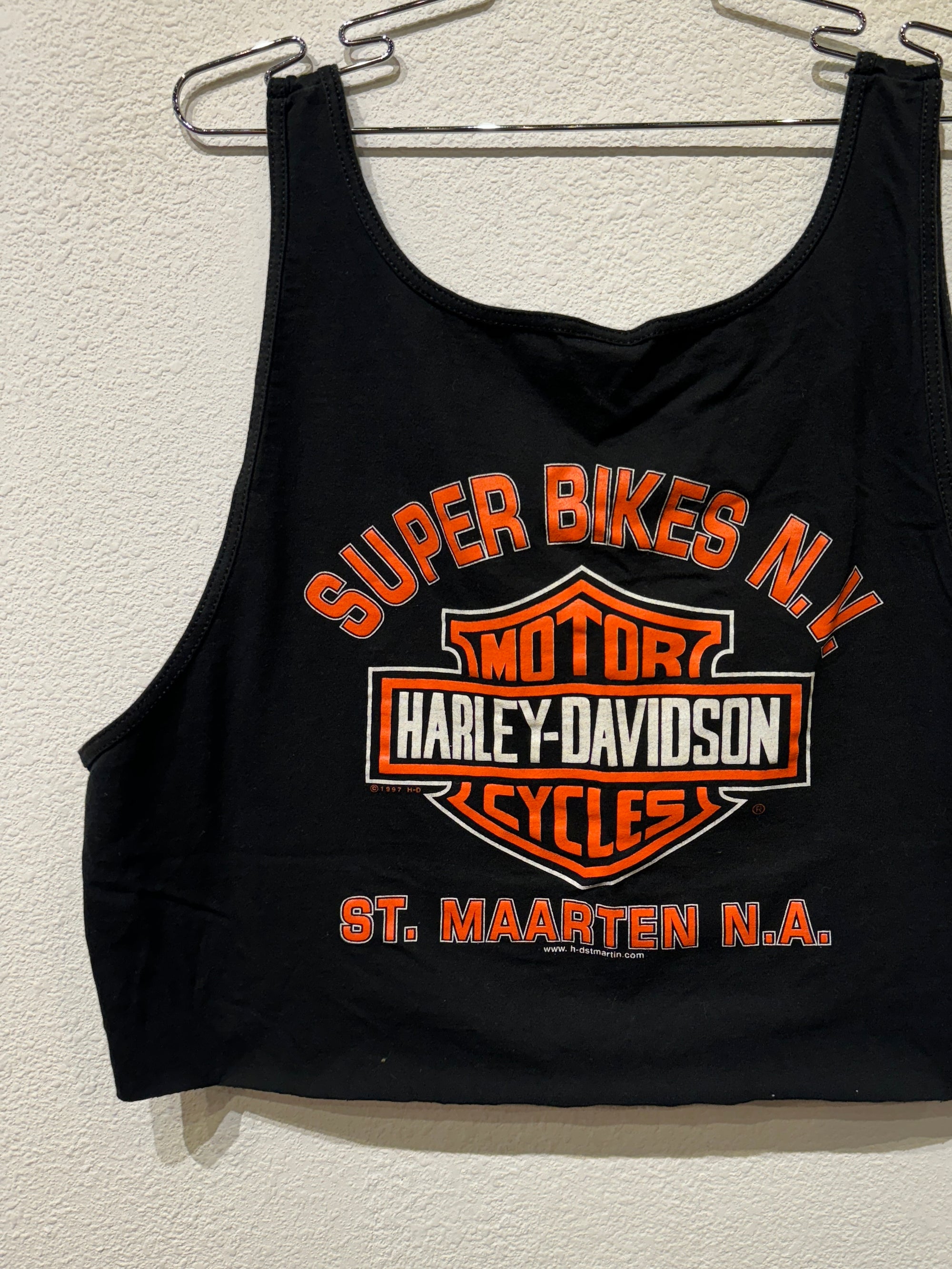 Superbikes Harley Vintage Crop Tank