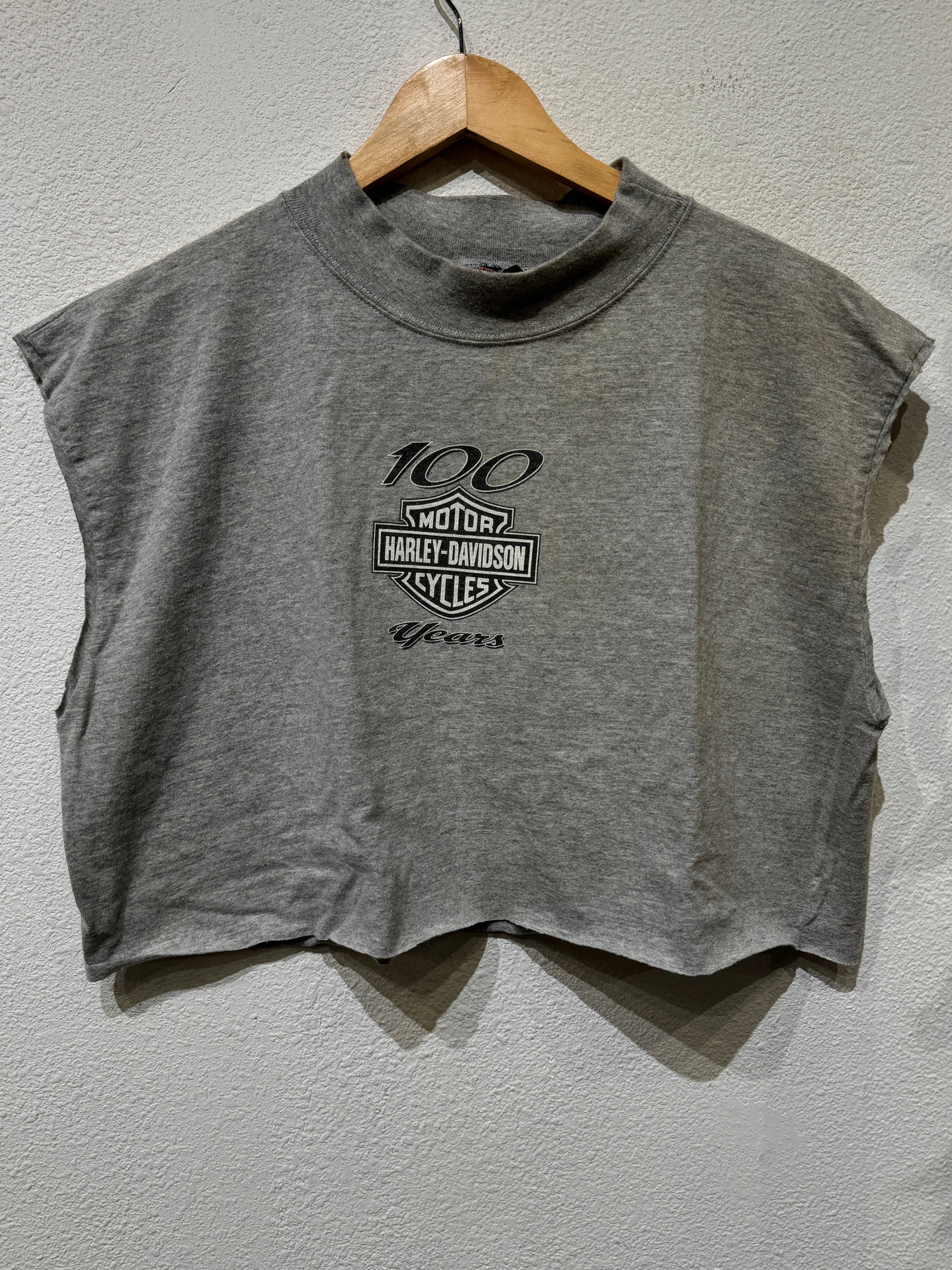 100 Years Harley Vintage Crop Tank