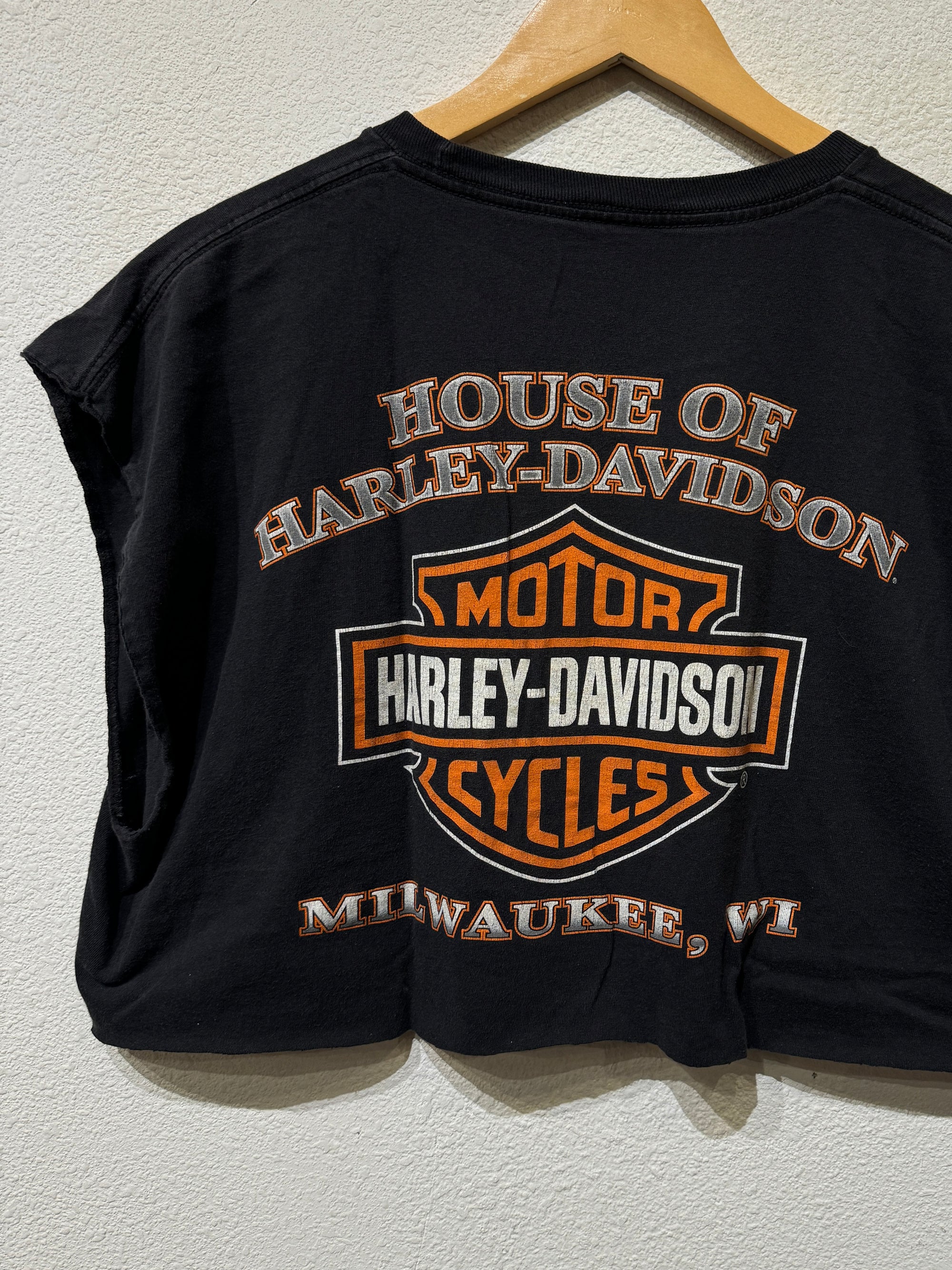 Milwaukee Harley Vintage Crop Tank