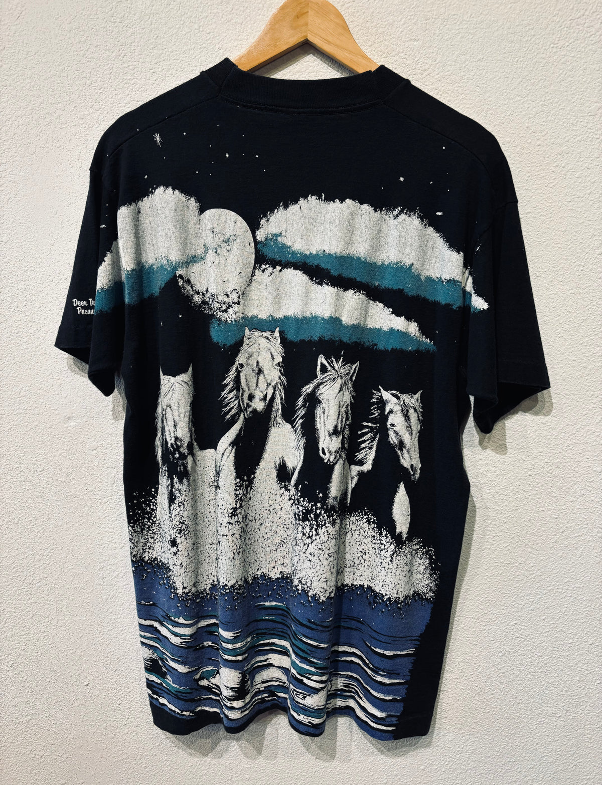 All Over Horses Vintage Tee