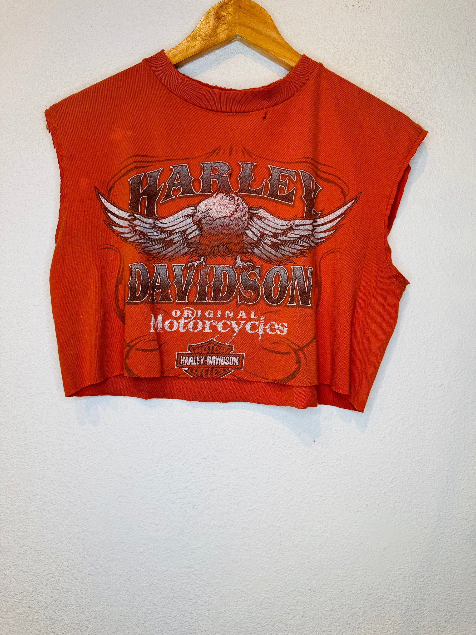 Indianapolis Harley Vintage Crop Tank