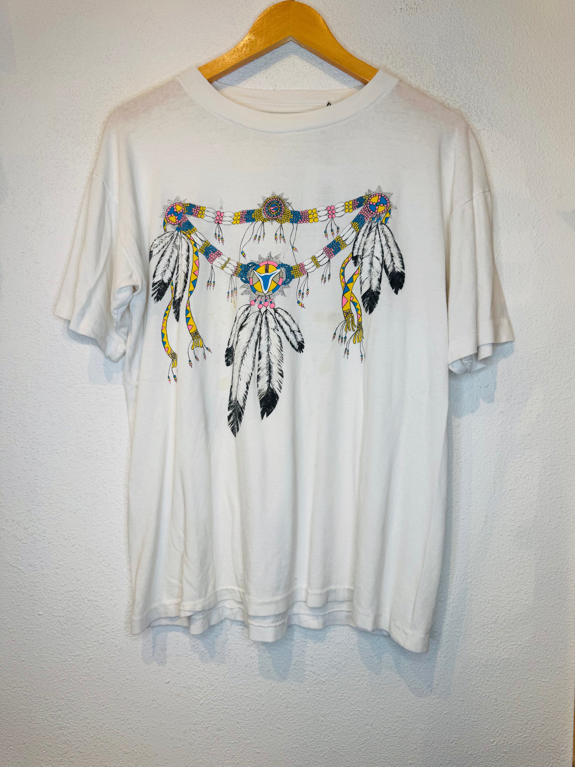 Native Feather Vintage Tee