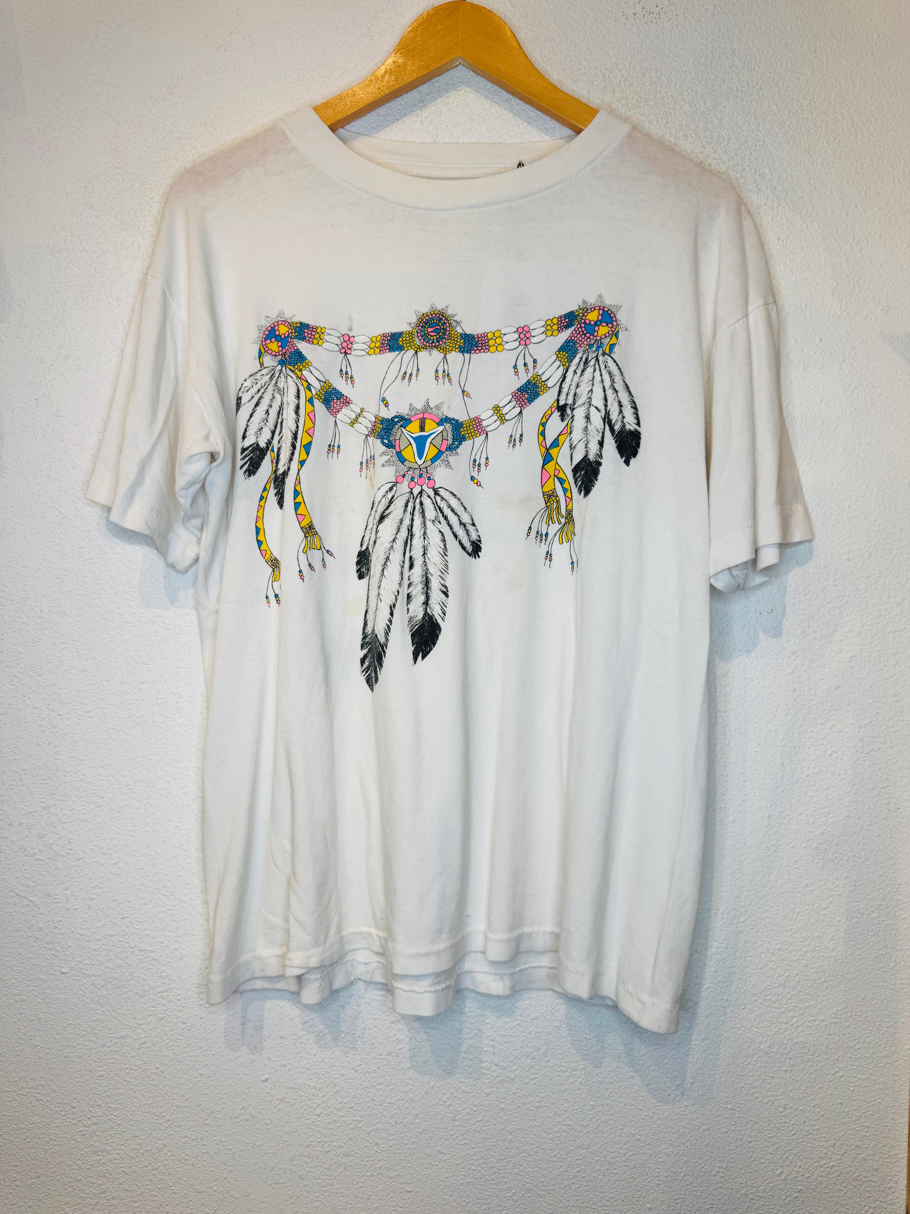 Native Feather Vintage Tee
