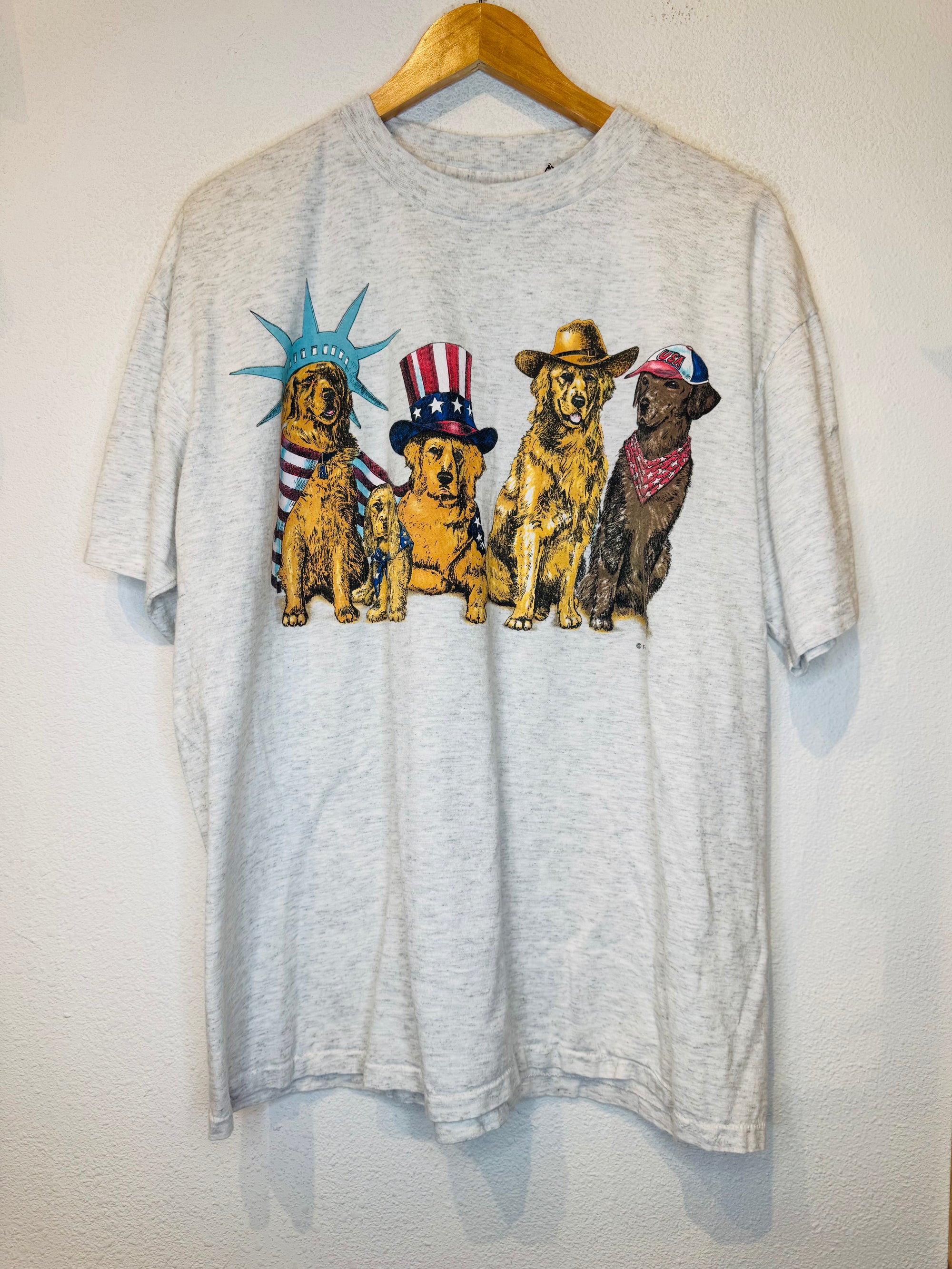 America Dogs Vintage Tee