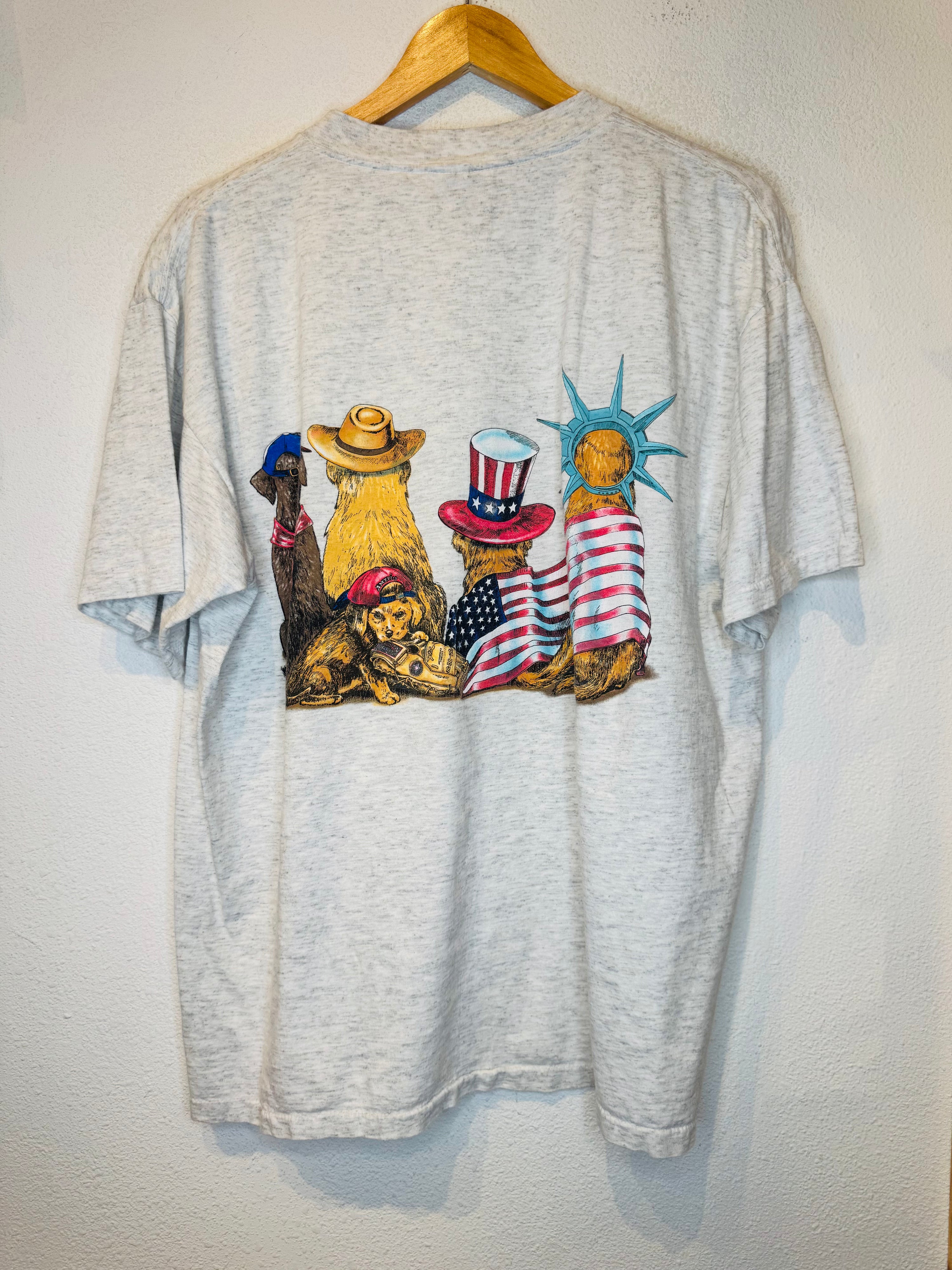 America Dogs Vintage Tee