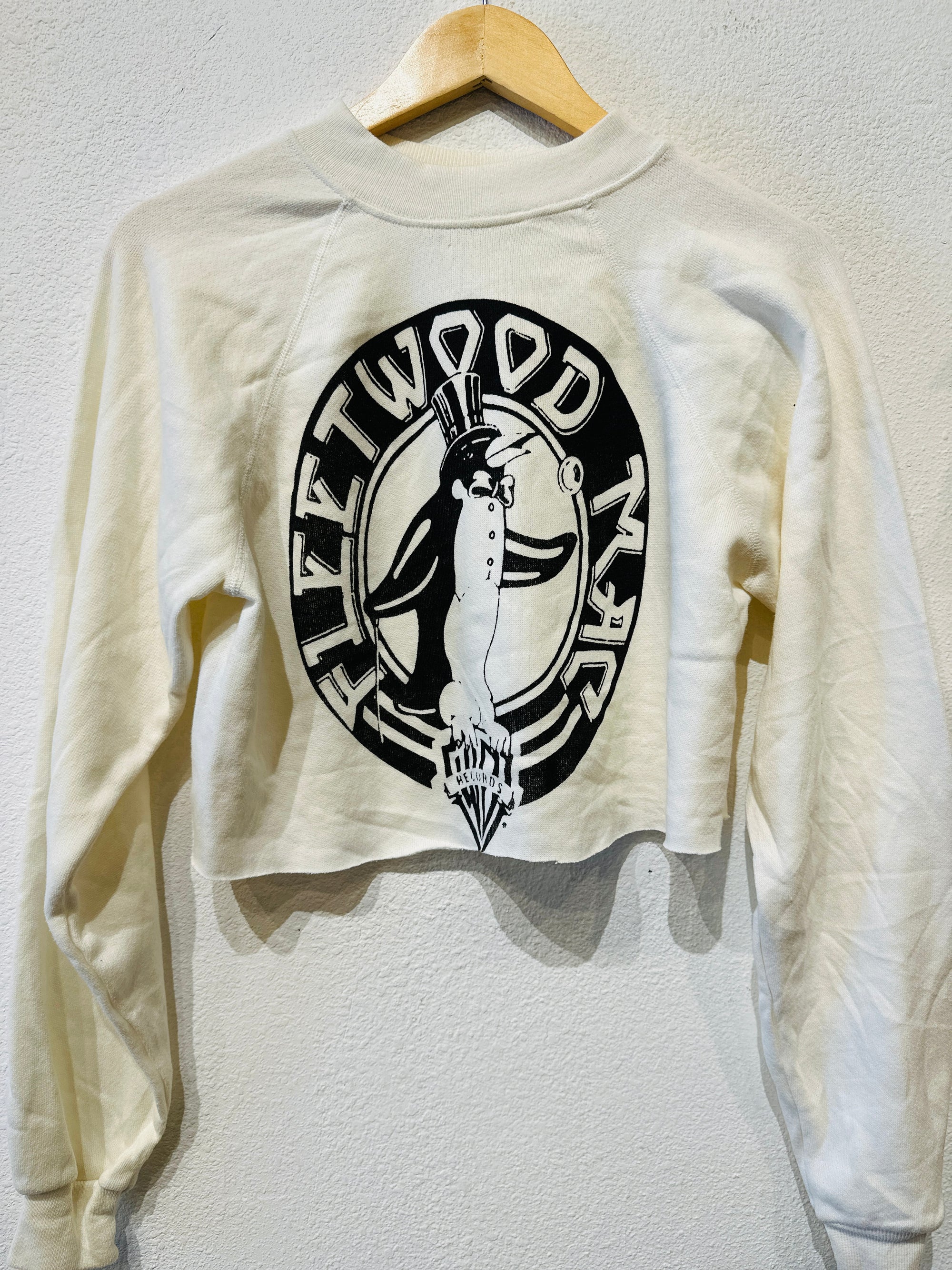 Fleetwood Mac Vintage Crop Crewneck