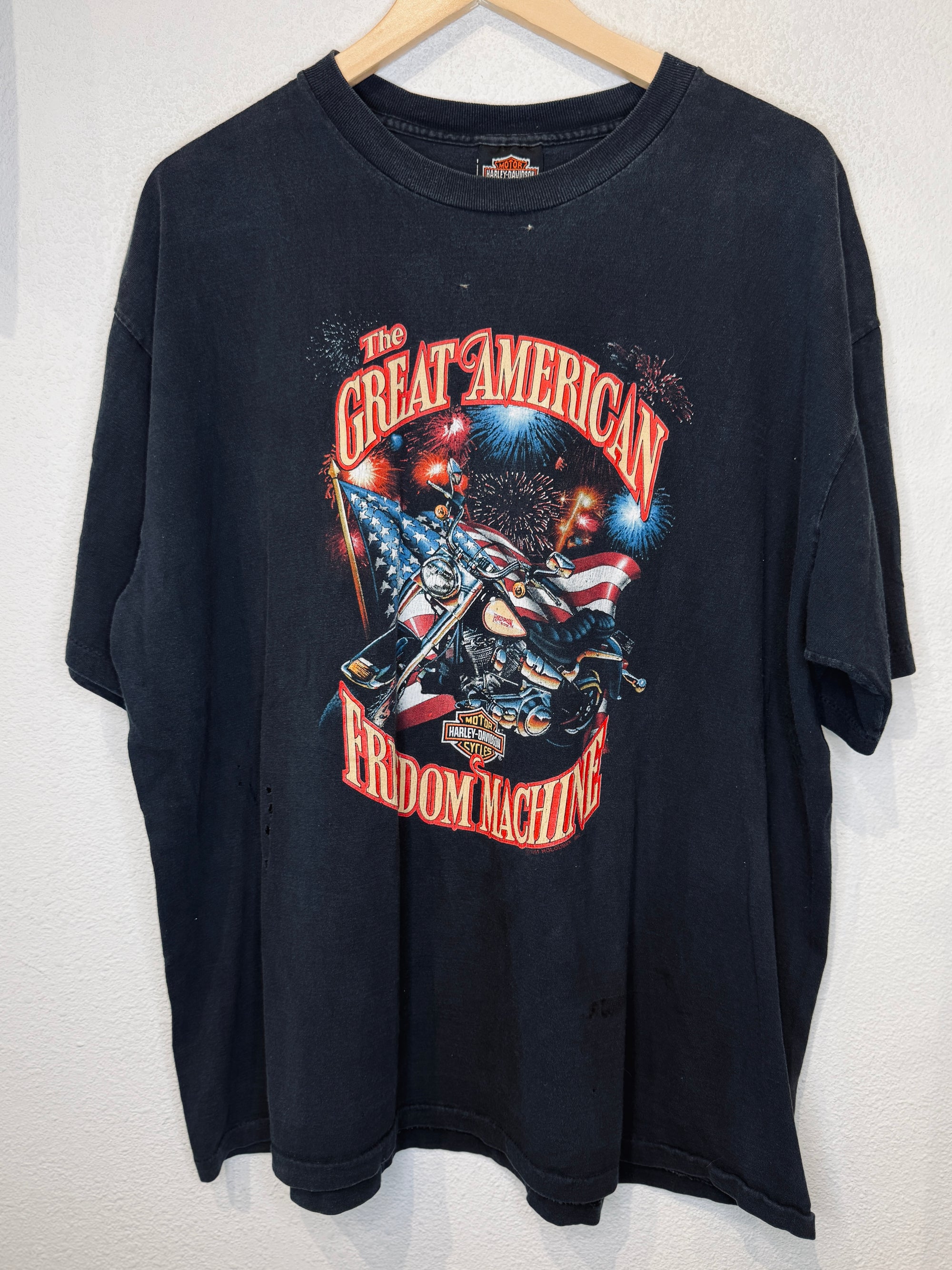 Freedom Machine Harley Vintage Tee