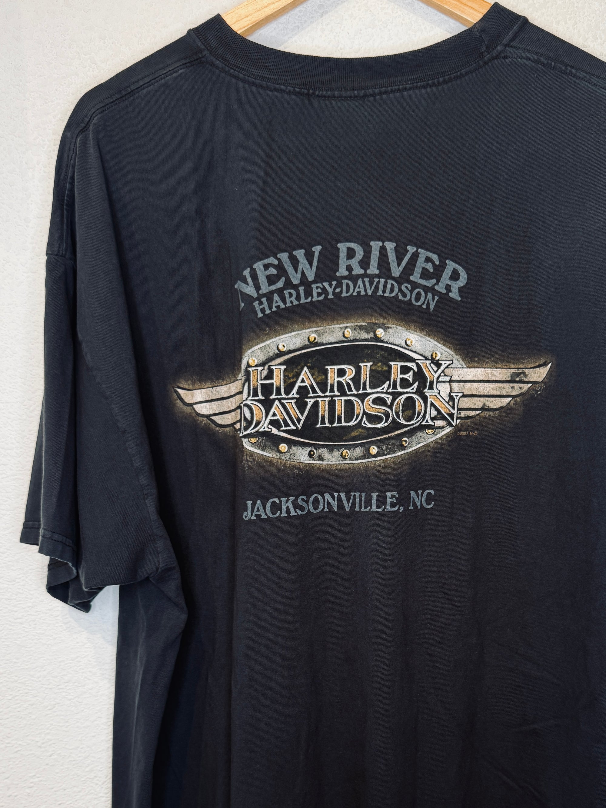 Jacksonville Harley Vintage Tee