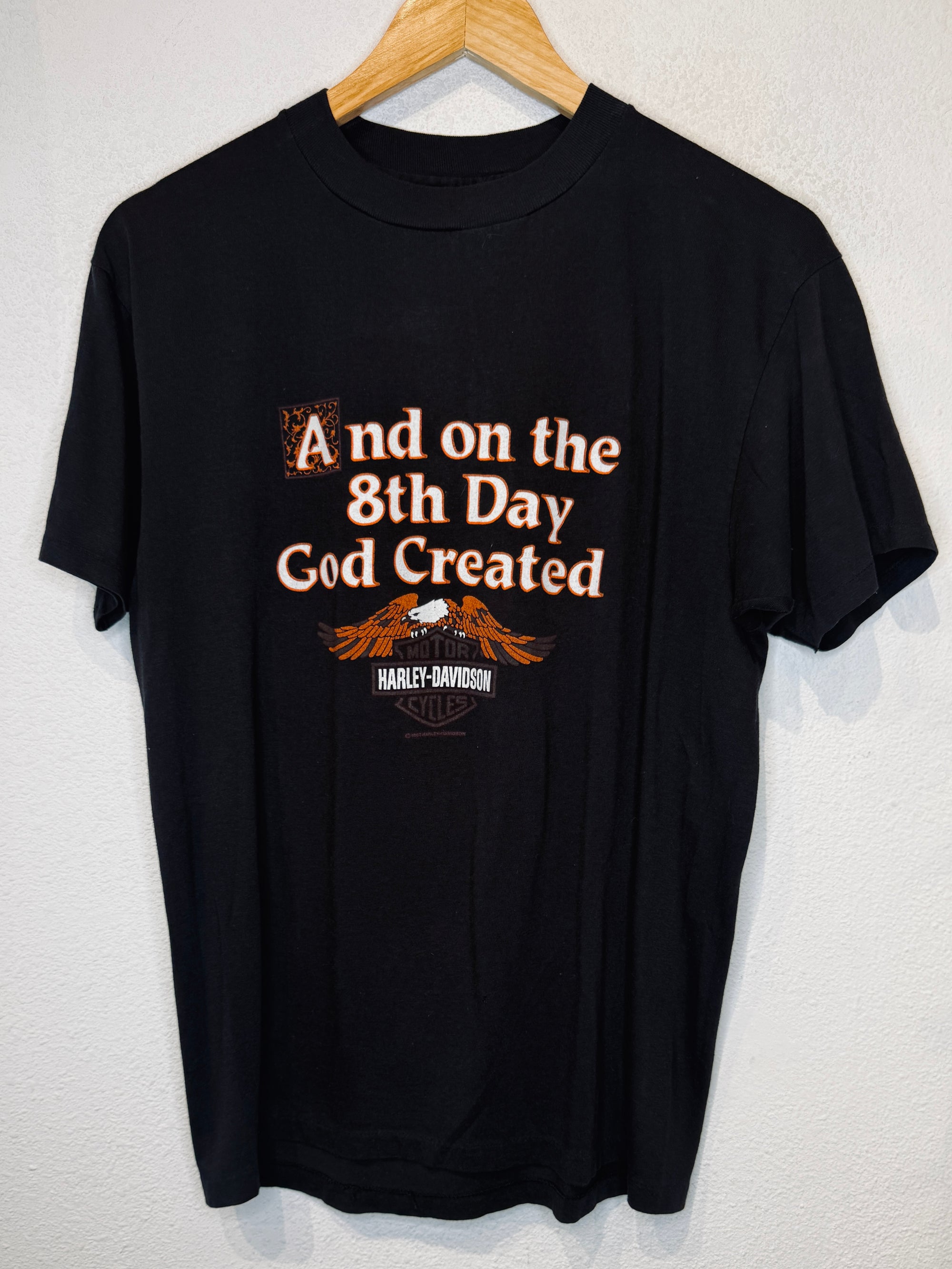 8th Day 80s Harley Vintage Tee